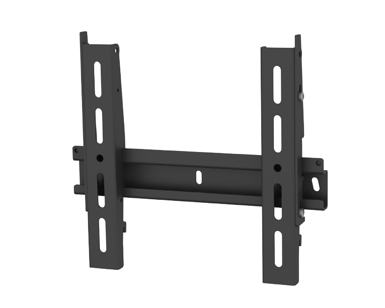 TV-Wandhalterung, Metall, Schwarz, Verstellbare Montage