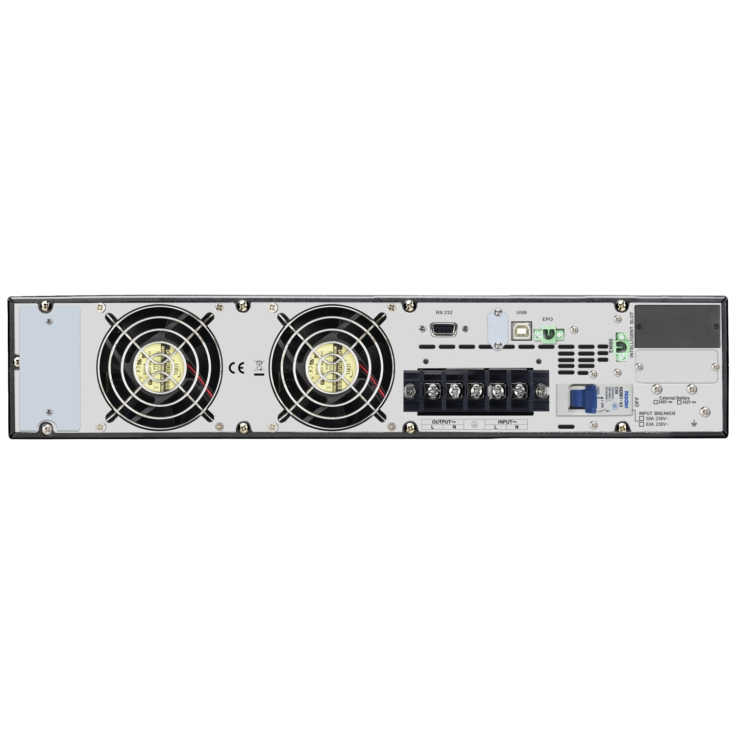 APC SRVPM6KRI - Easy UPS SRV RM 6000VA 230V, No Battery