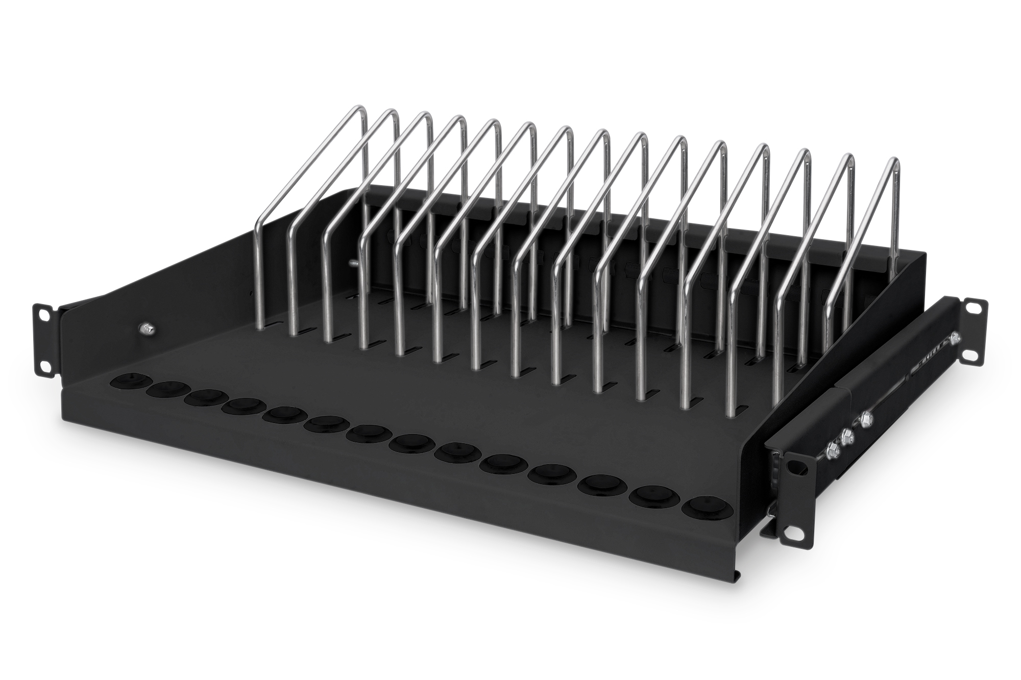 Korbensatz, Tellerhalter, Metallstativ, Schwarz, Gehäuse