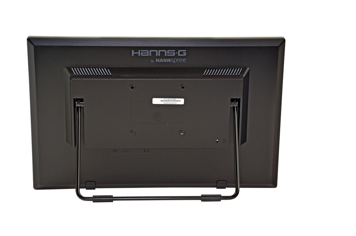 Monitor, Schwarz, Kunststoffgehäuse, Standfuß, VESA-Halterung