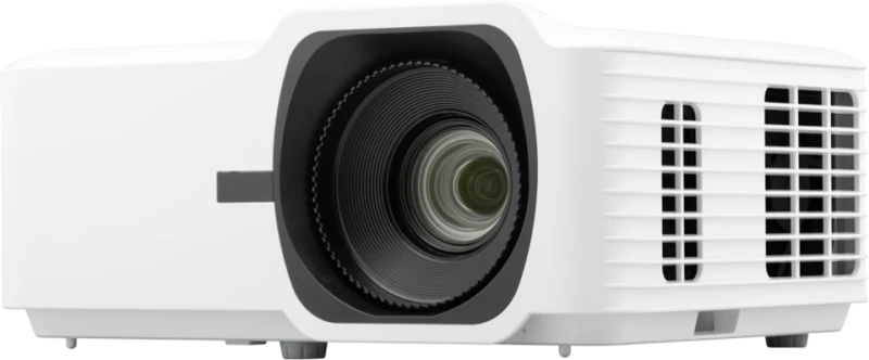 projector,  white projector,  focus lens,  lens,  front view