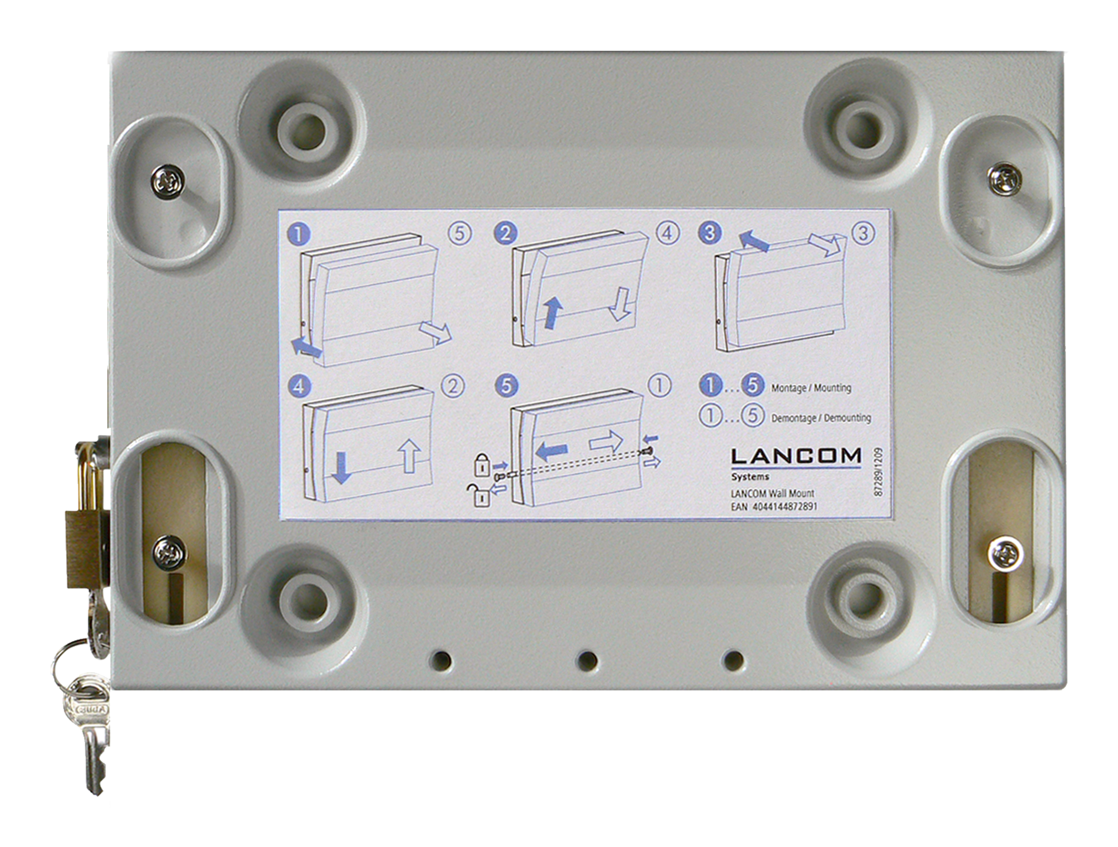 LANCOM Wandbefestigung - weiß - für LANCOM 1790-4G+ LANCOM Wandbefestigung - weiß - für LANCOM 1790-4G+