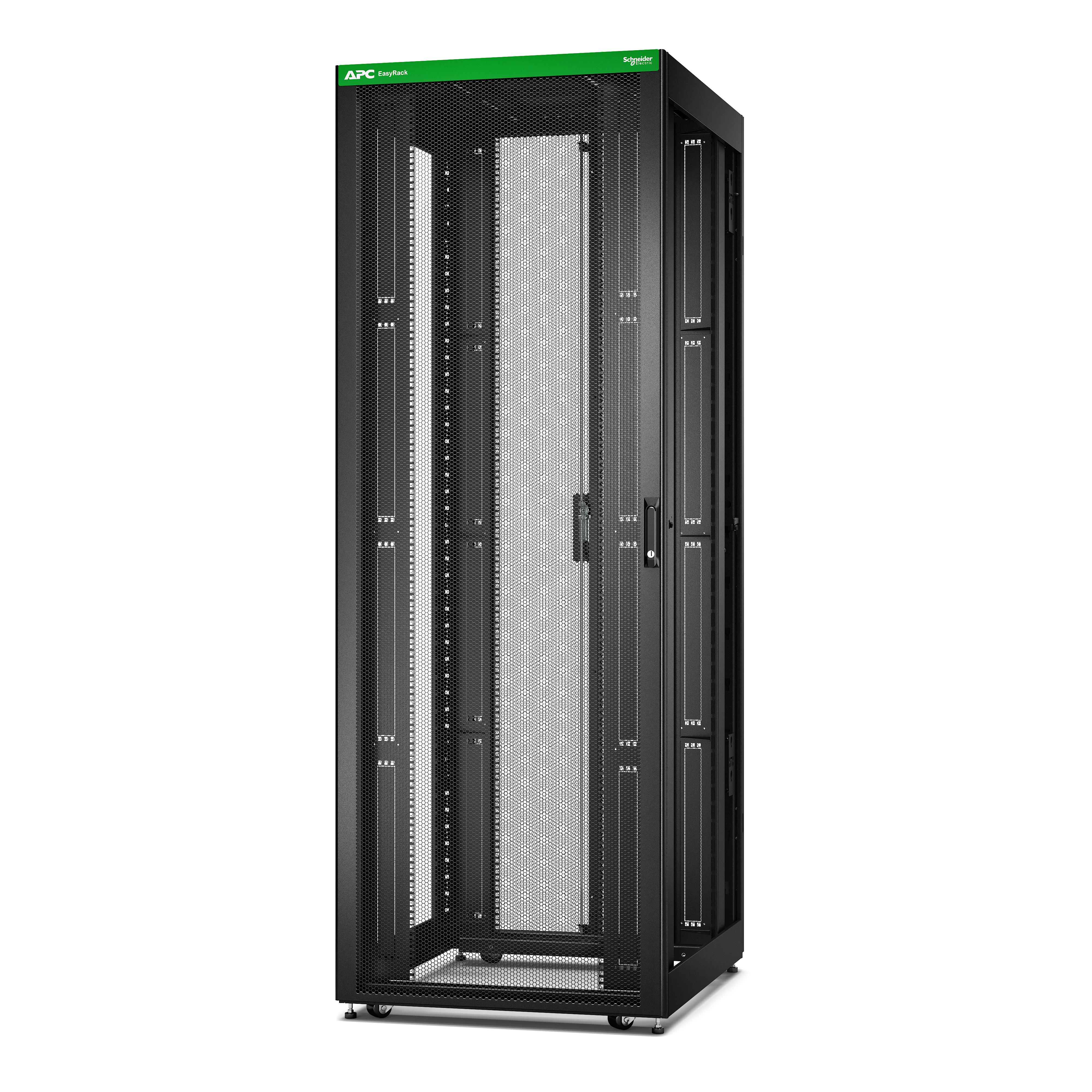 APC ER8800 - Easy Rack 800mm/48U/1000mm , mit Roof, castors, feet and 4 Brackets, No Side panels, black APC ER8800 - Easy Rack 800mm/48U/1000mm , mit Roof, castors, feet and 4 Brackets, No Side panels, black