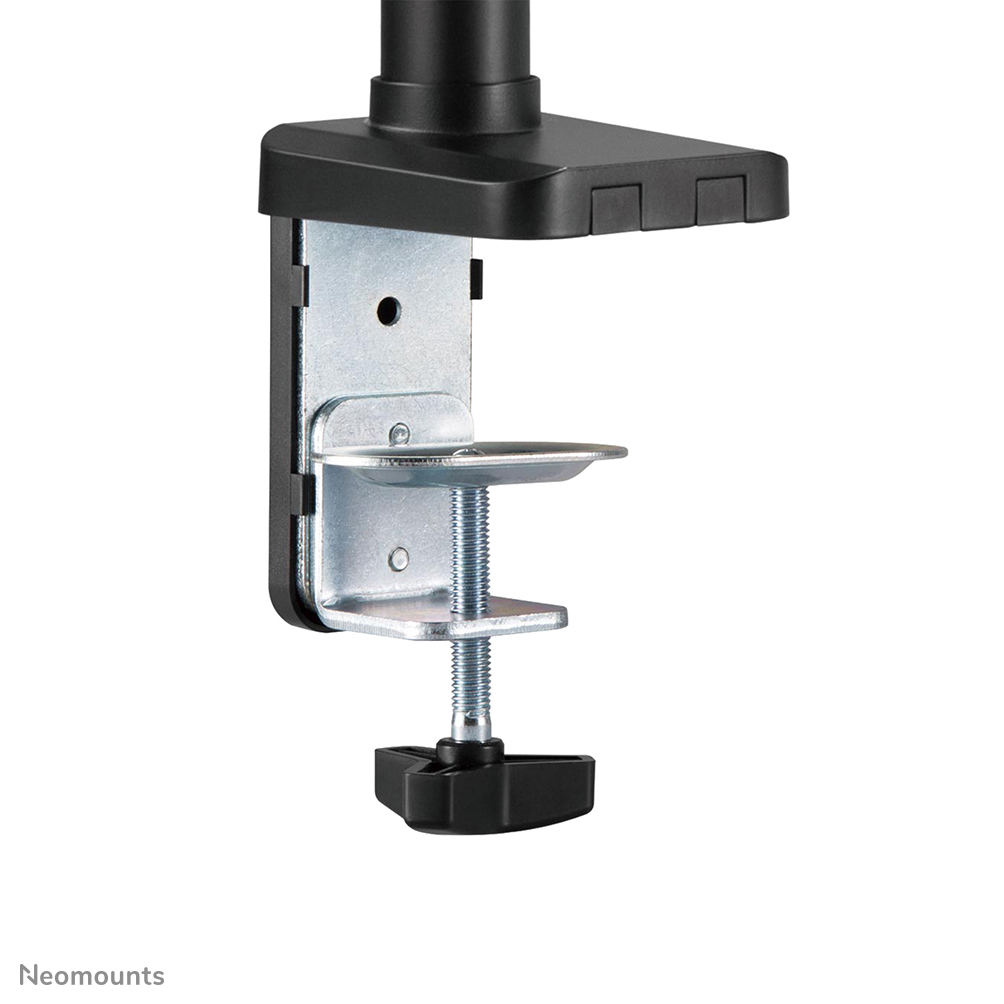 Neomounts Monitor-Tischhalterung - Klemme /Bolzen - 7 kg - 43,2 cm (17 Zoll) - 68,6 cm (27 Zoll) - 100 x 100 mm - Schwarz
