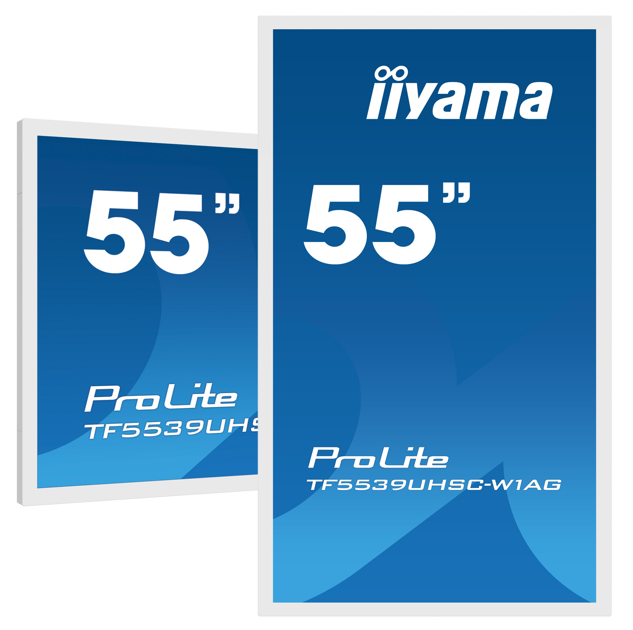 Iiyama ProLite TF5539UHSC-W1AG Werbung, Plakat, Text