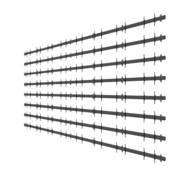 B-TECH SYSTEM X - 434 inch LG LSAC LED Bloc Ultimate Videowall Display BT9340-LG-LSAC-8X8/B B-TECH SYSTEM X - 434 inch LG LSAC LED Bloc Ultimate Videowall Display BT9340-LG-LSAC-8X8/B