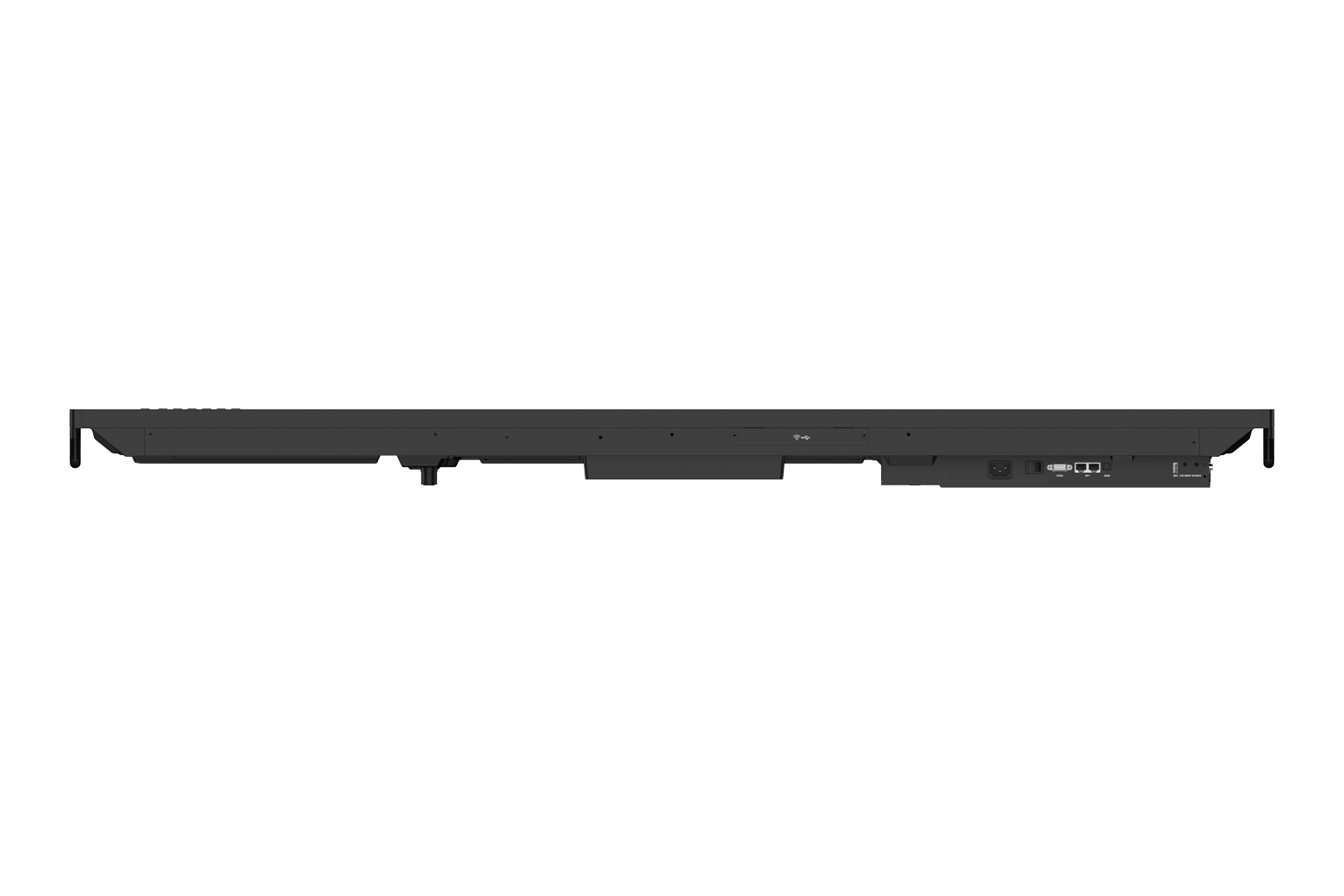 rackmount, dunkelgrau, Rückseite, Netzwerkanschlüsse, Netzeingang