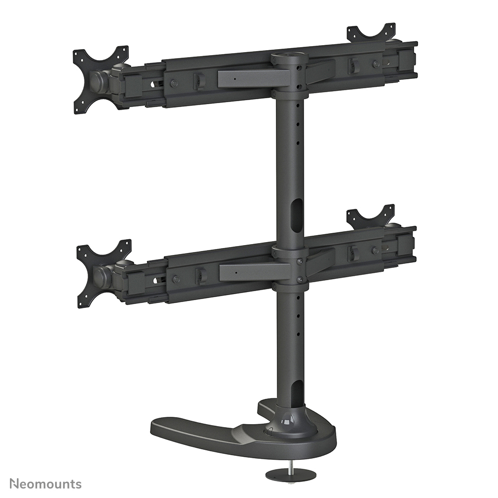 Neomounts Monitor-Tischhalterung - 8 kg - 48,3 cm (19 Zoll) - 76,2 cm (30 Zoll) - 100 x 100 mm - Höhenverstellung - Schwarz