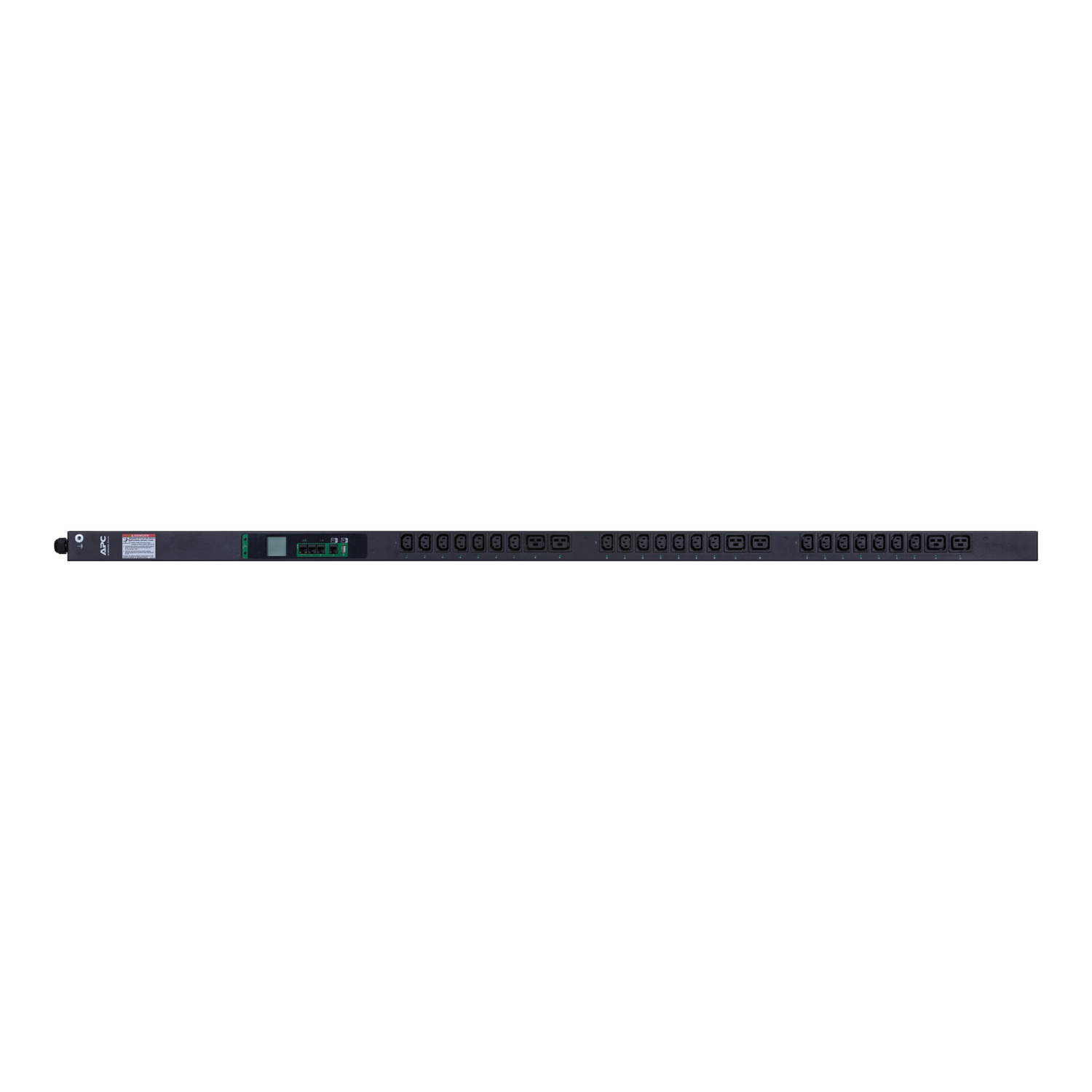 Verlängerungskabel, Rackmount-Power, 24-Outlet, Schwarz, EDC-Panel