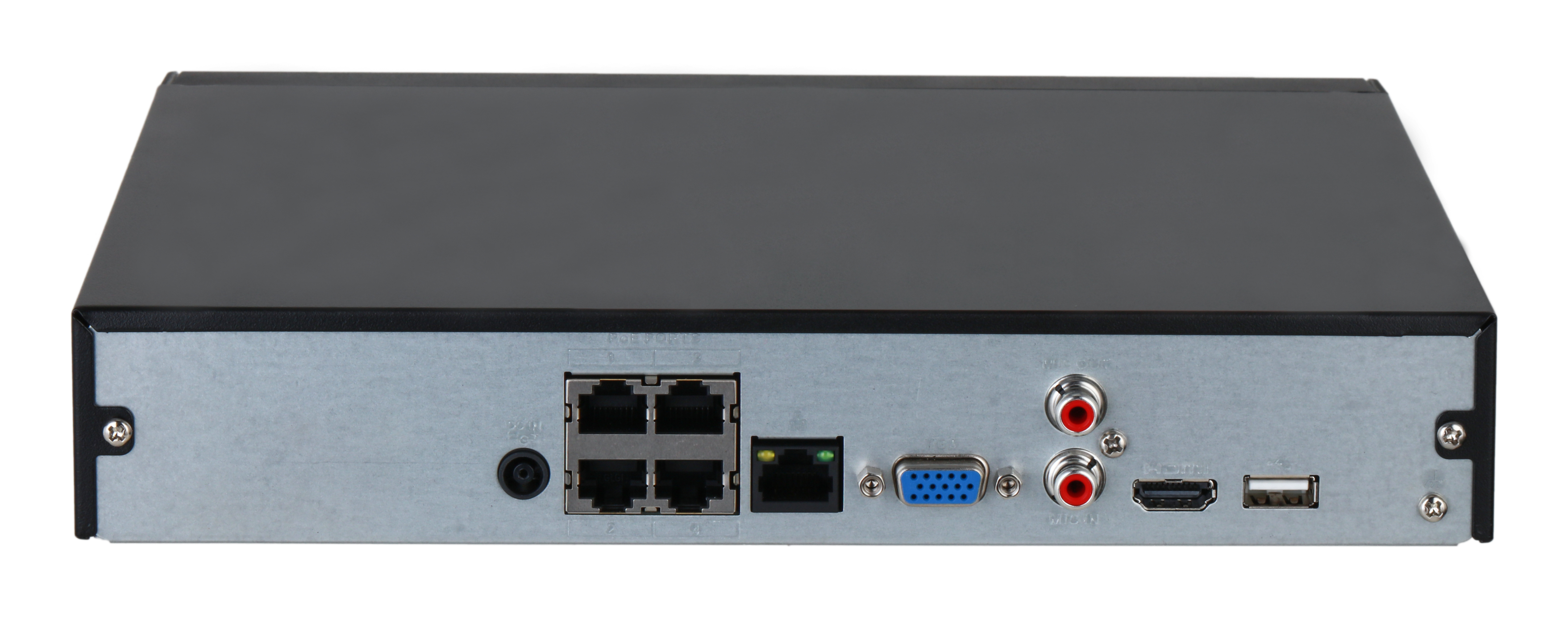 Netzwerk-Switch, RJ45, 4-Port-Switch, VGA-Anschluss, USB-Port