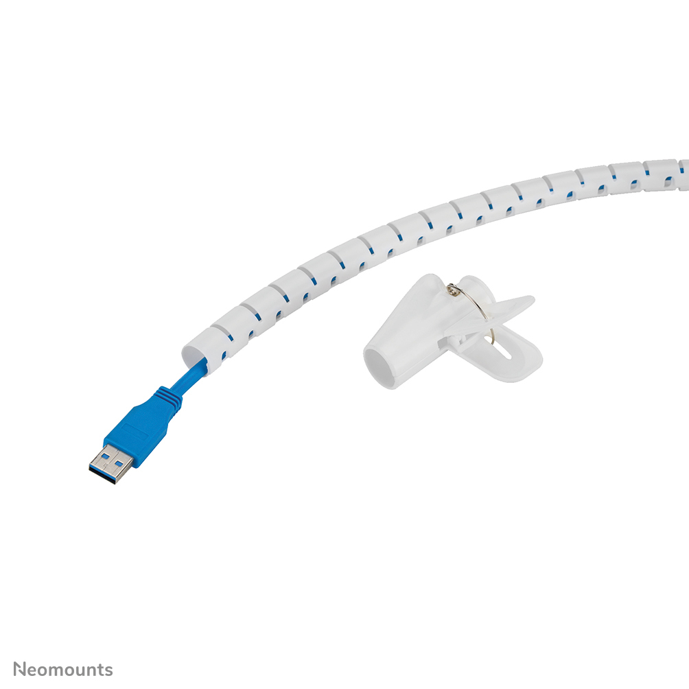Neomounts Z Kabelspirale Ø15 mm ADS06-140WH Adapter, Elektronik, Kabel, Rauchrohr