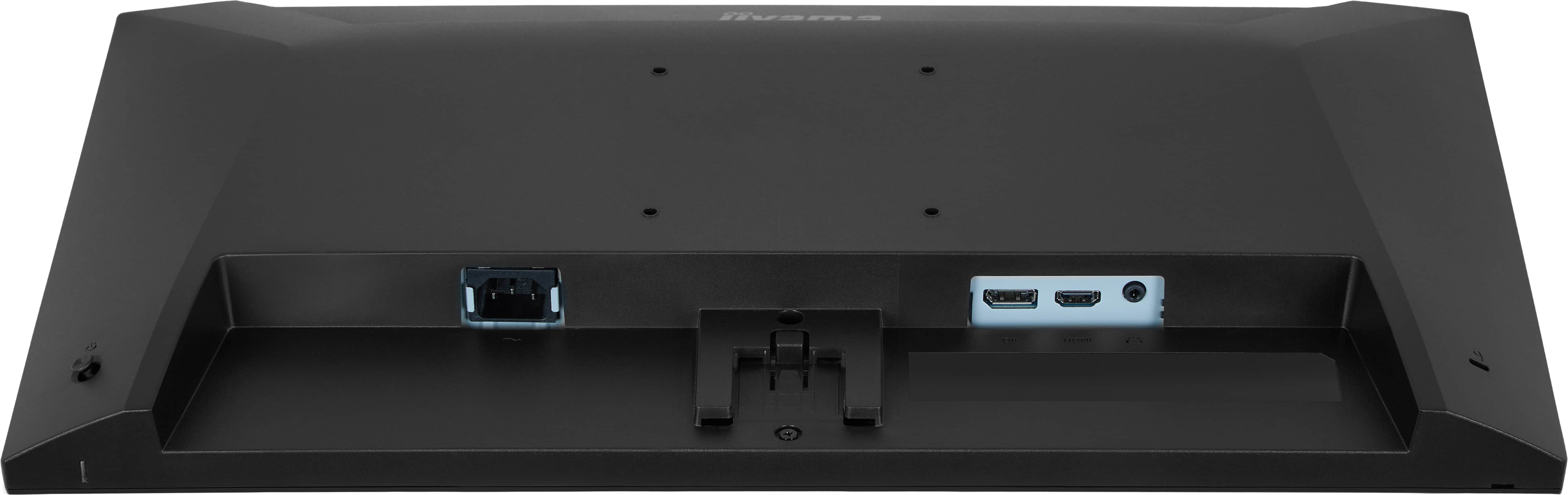 monitor rear, display ports, VESA mount, HDMI port, USB-C port
