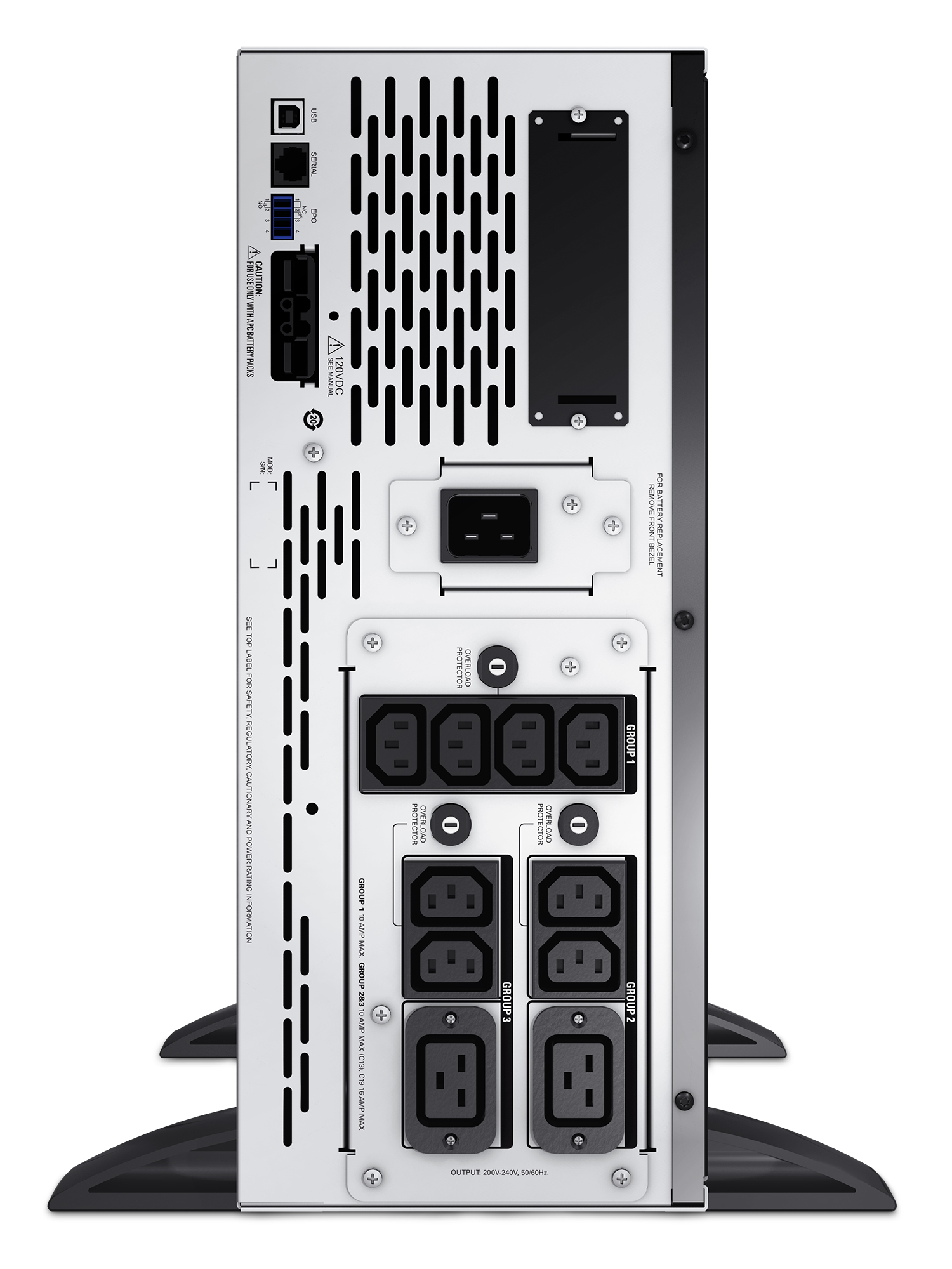 APC SMX2200HV - Smart-UPS X 2200VA Short Depth Tower/Rack Convertible LCD 200-240V