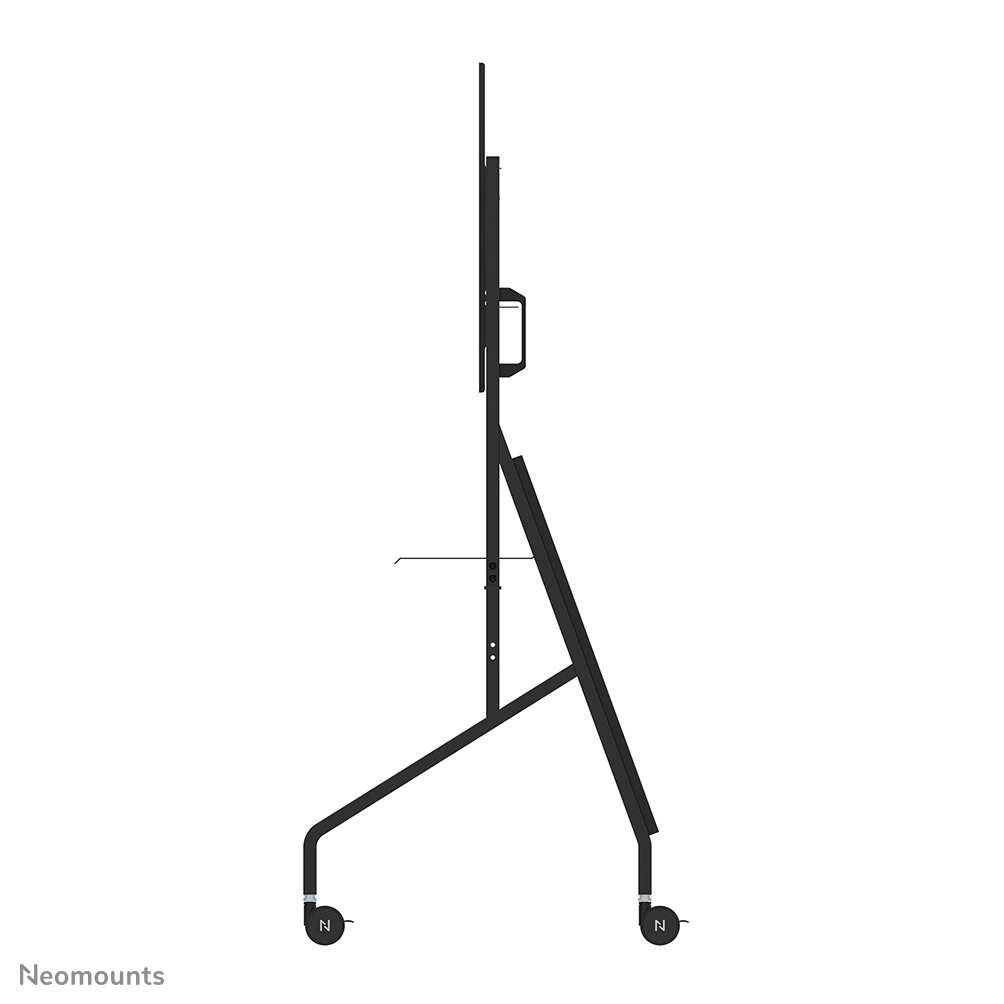 TV-Ständer, verstellbar, Monitorhalter, Metallrahmen, Rollen