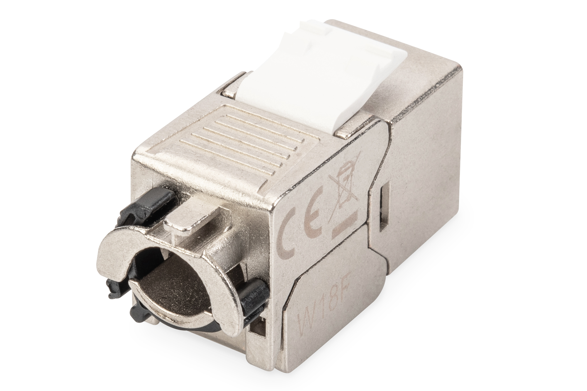 DIGITUS DN-93617 Keystone Modul CAT 6A, geschirmt mit intelligentem Kabelmanager