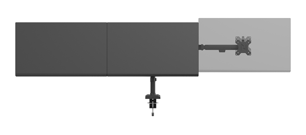 Neomounts Tisch-Monitorarm 3-fach neigbar, schwenkbar, drehbar (VESA 100x100) DS60-600BL3