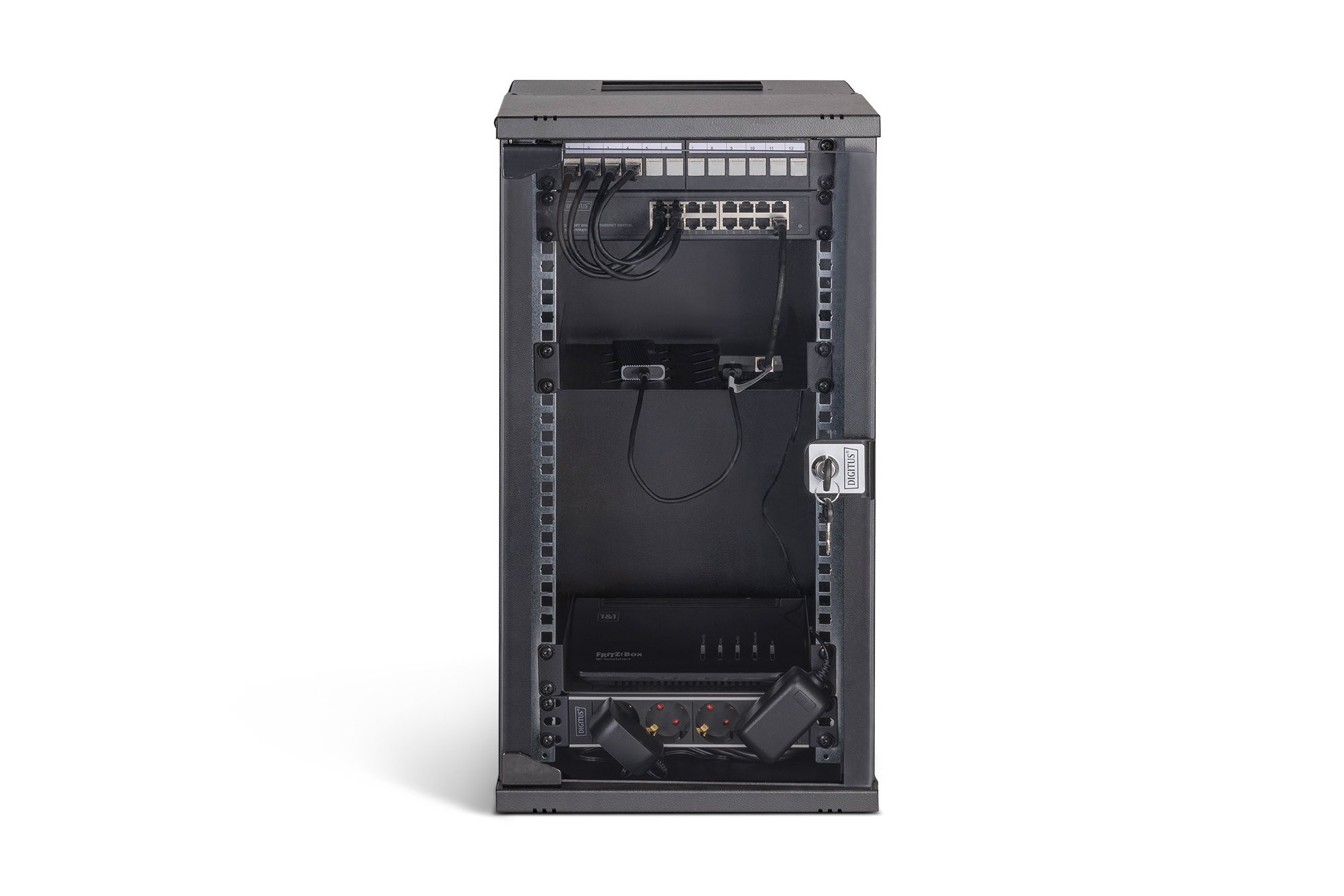 Rack, Server, Netzwerk, Steckdosenleiste, Gehäuse