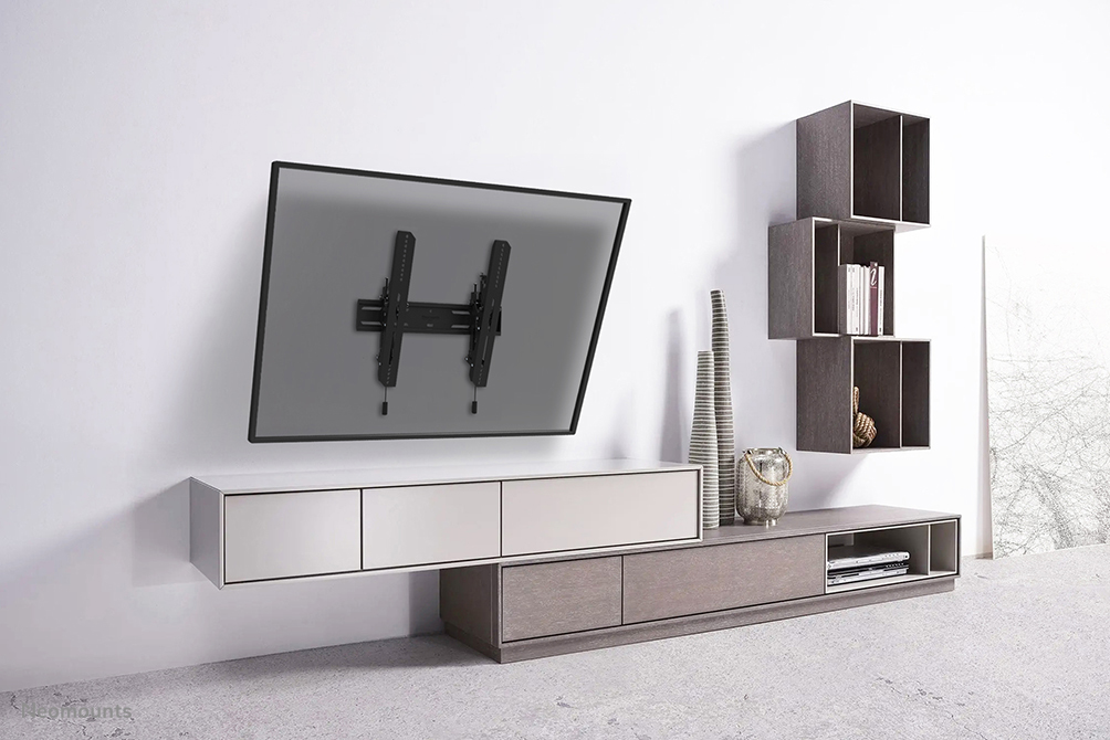 Neomounts Select TV-Wandhalterung - 81,3 cm (32 Zoll) - 165,1 cm (65 Zoll) - 100 x 100 mm - 400 x 400 mm - 0 - 12 Grad  - Schwarz