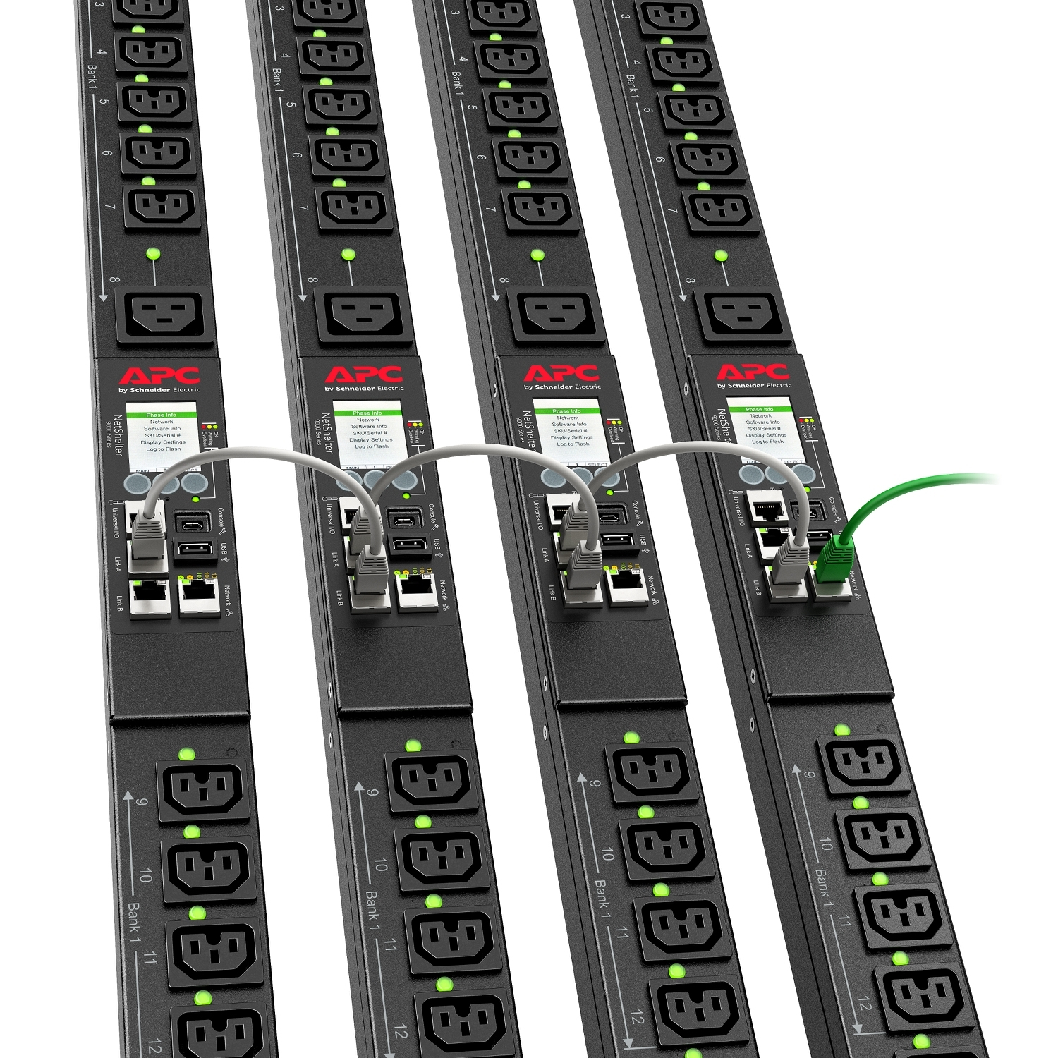 USV, Stromverteiler, Power Strip, Netzleiste, Bank-Steckerleiste