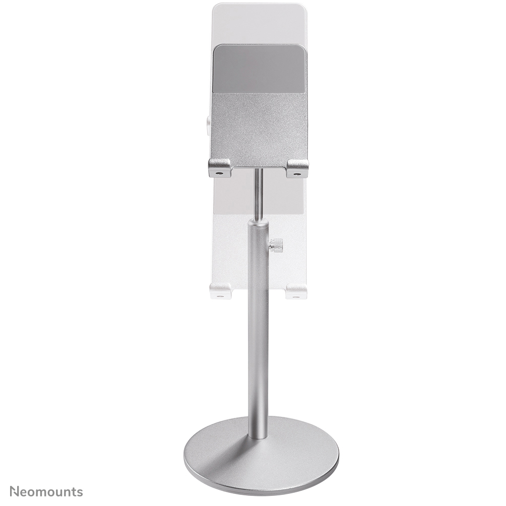 Neomounts Höhenverstellbarer Telefon-Ständer - Handy/Smartphone - Passive Halterung - Tisch/Bank - Silber