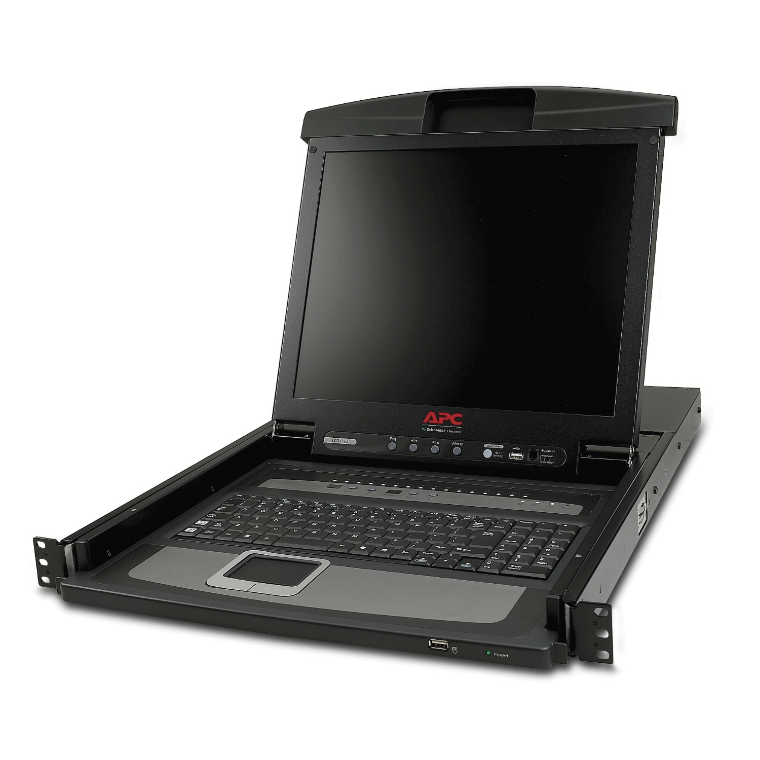 Laptop, Rackmount, 15.6-inch, Schwarz, USB-Anschluss