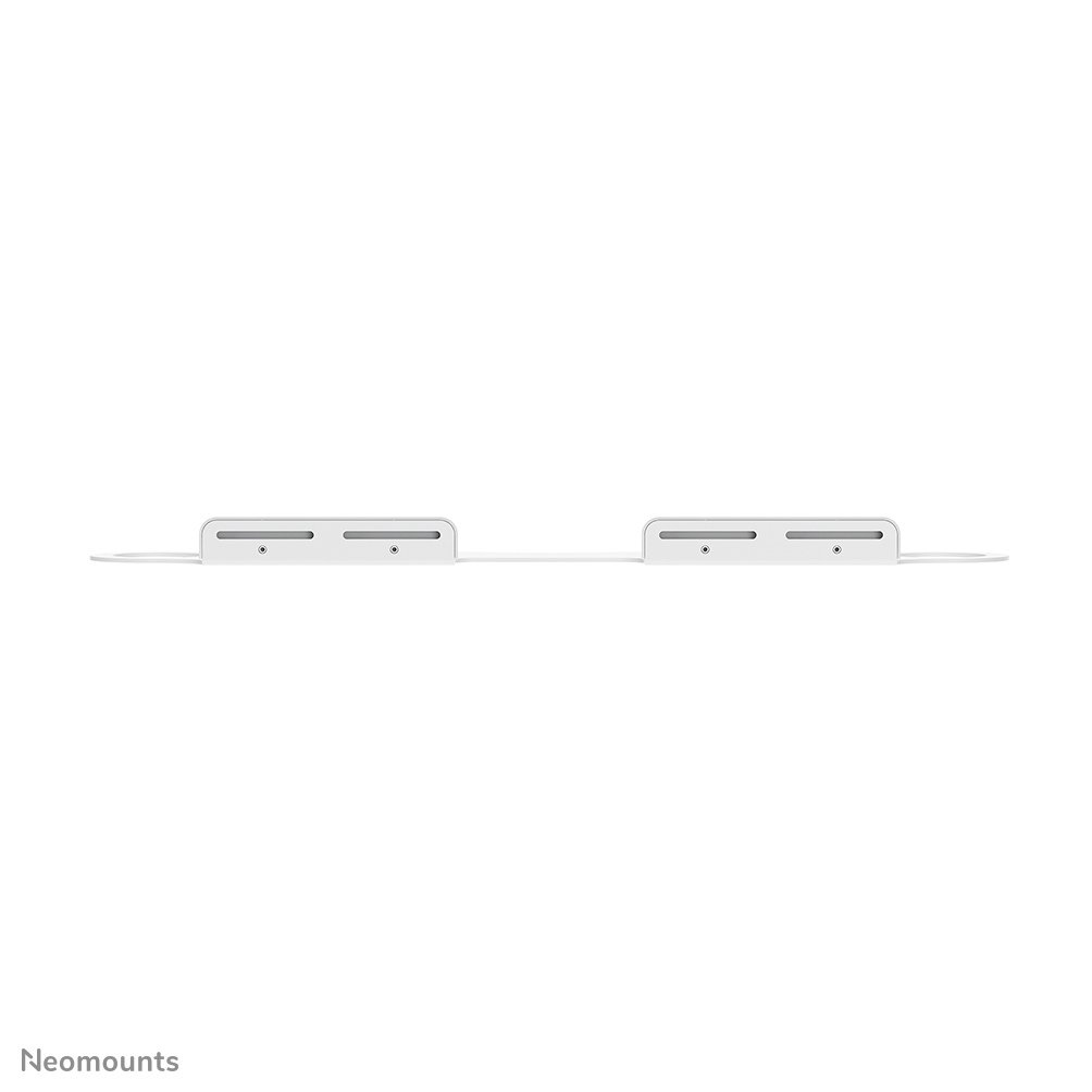 schmale monitorhalterung, desktop-halterung, dual-arm, silber, Luftabstand-Design