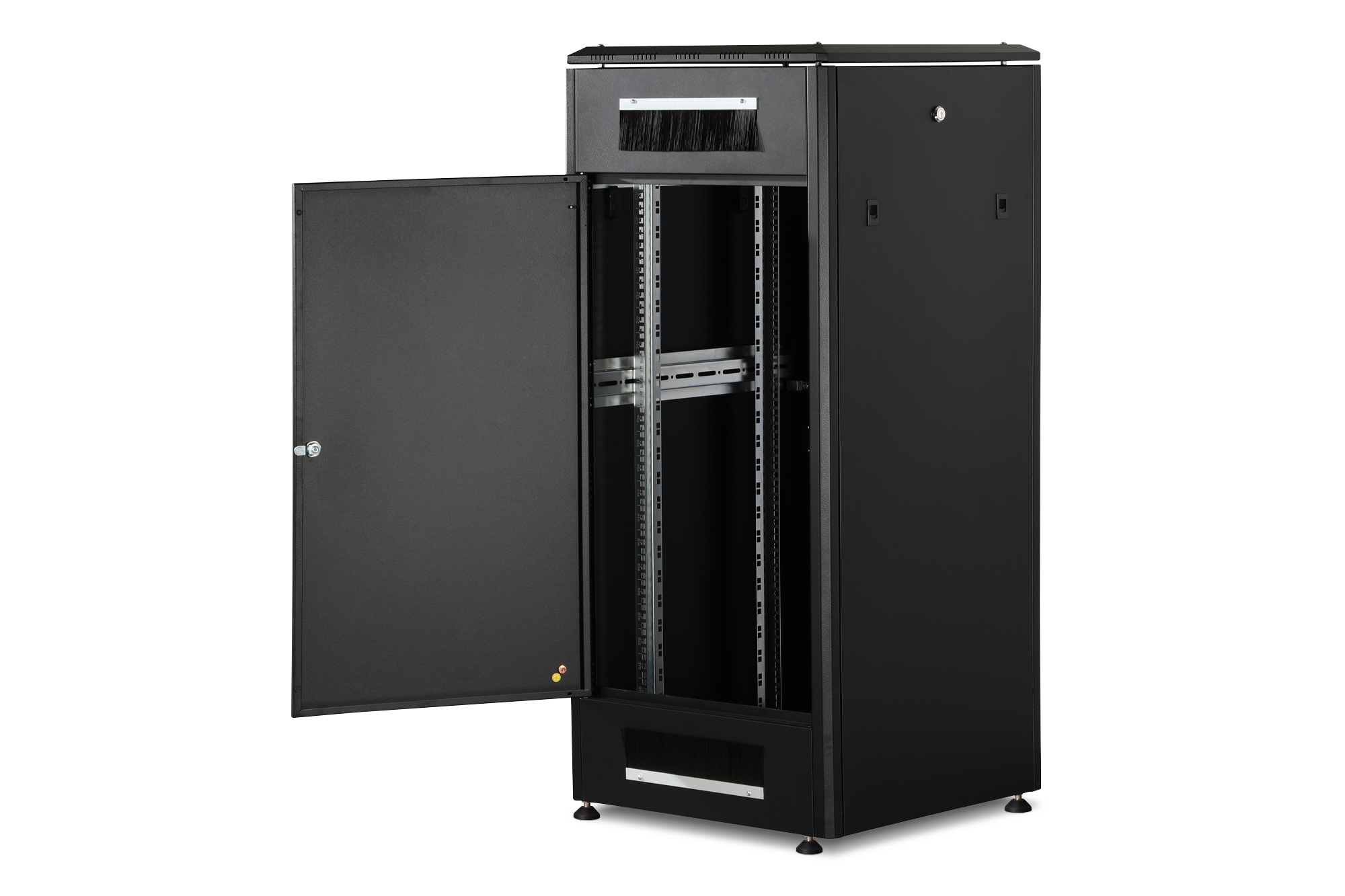 DIGITUS DN-19 26U-6/6-B-1 Netzwerkschrank Unique Serie - 600x600 mm (BxT)