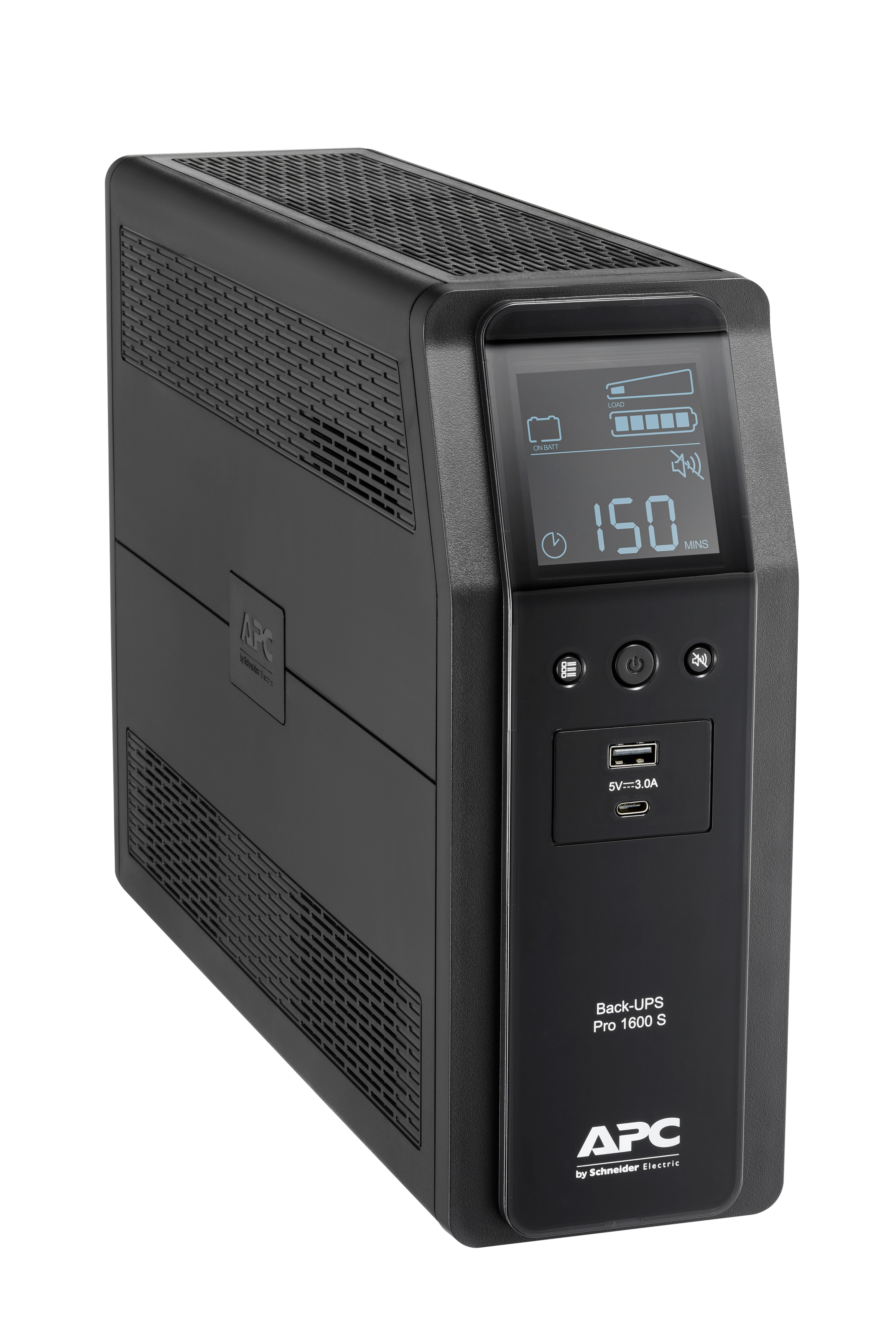 APC BR1600SI - Back UPS Pro BR 1600VA, Sinewave,8 Outlets, AVR, LCD interface