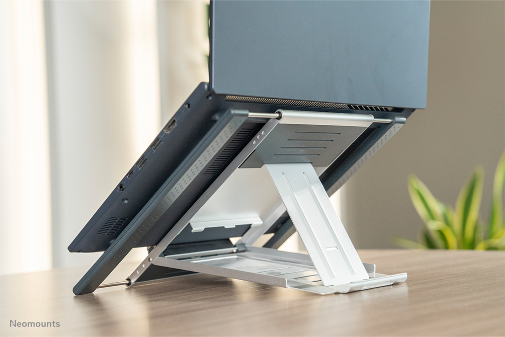 Neomounts Notebook & Tablet Ständer - Notebook-Armablage - Silber - 25,4 cm (10 Zoll) - 55,9 cm (22 Zoll) - 5 kg - 180 - 270 mm
