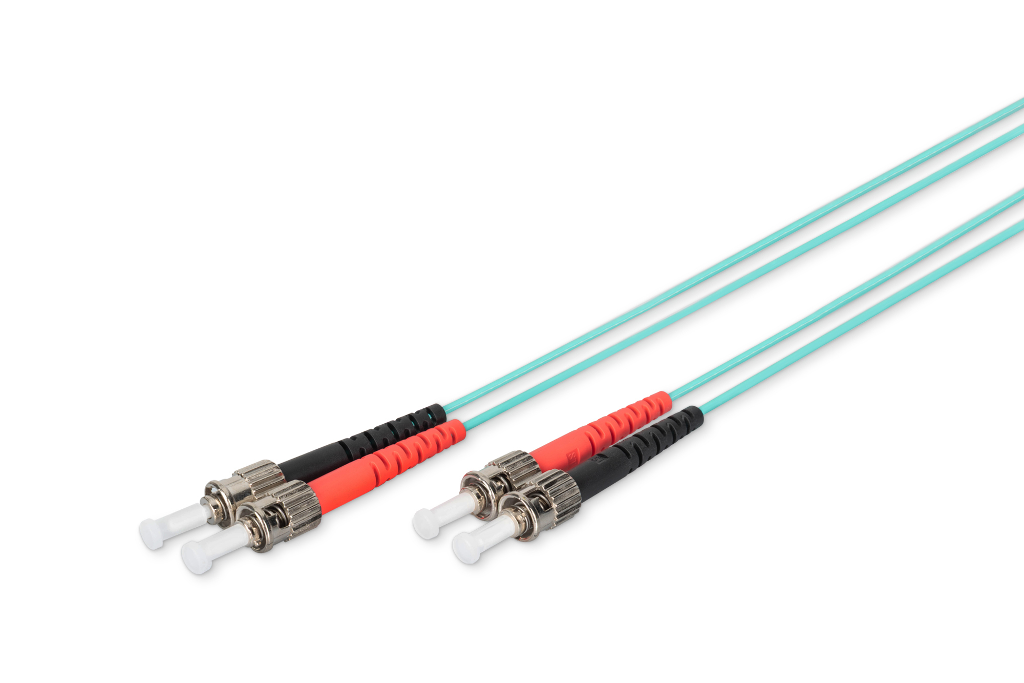 DIGITUS DK-2511-01/3 LWL Multimode OM 3 Patchkabel, ST / ST Kabel