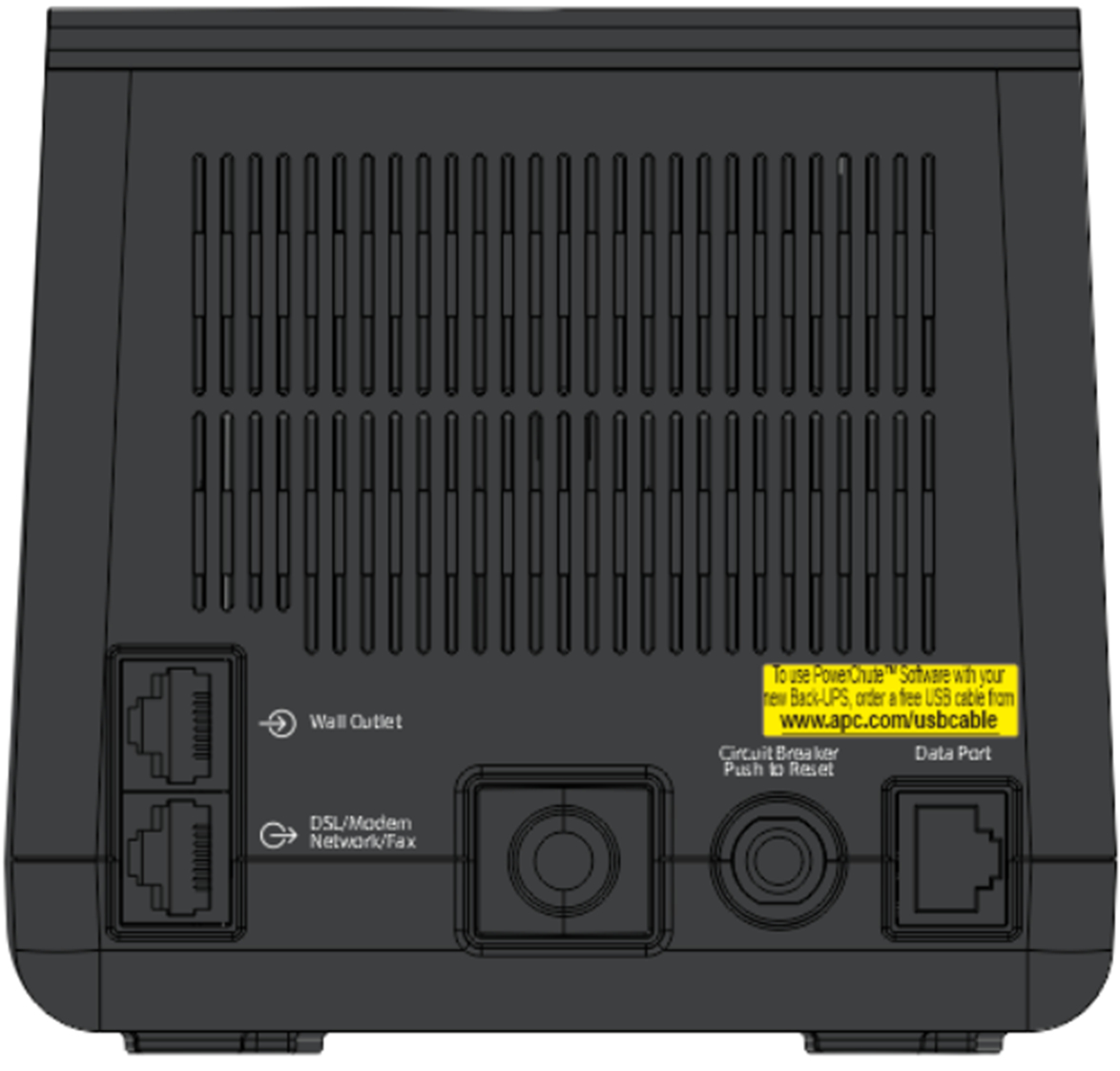 APC Back-UPS 650VA, 230V, 1 USB charging port