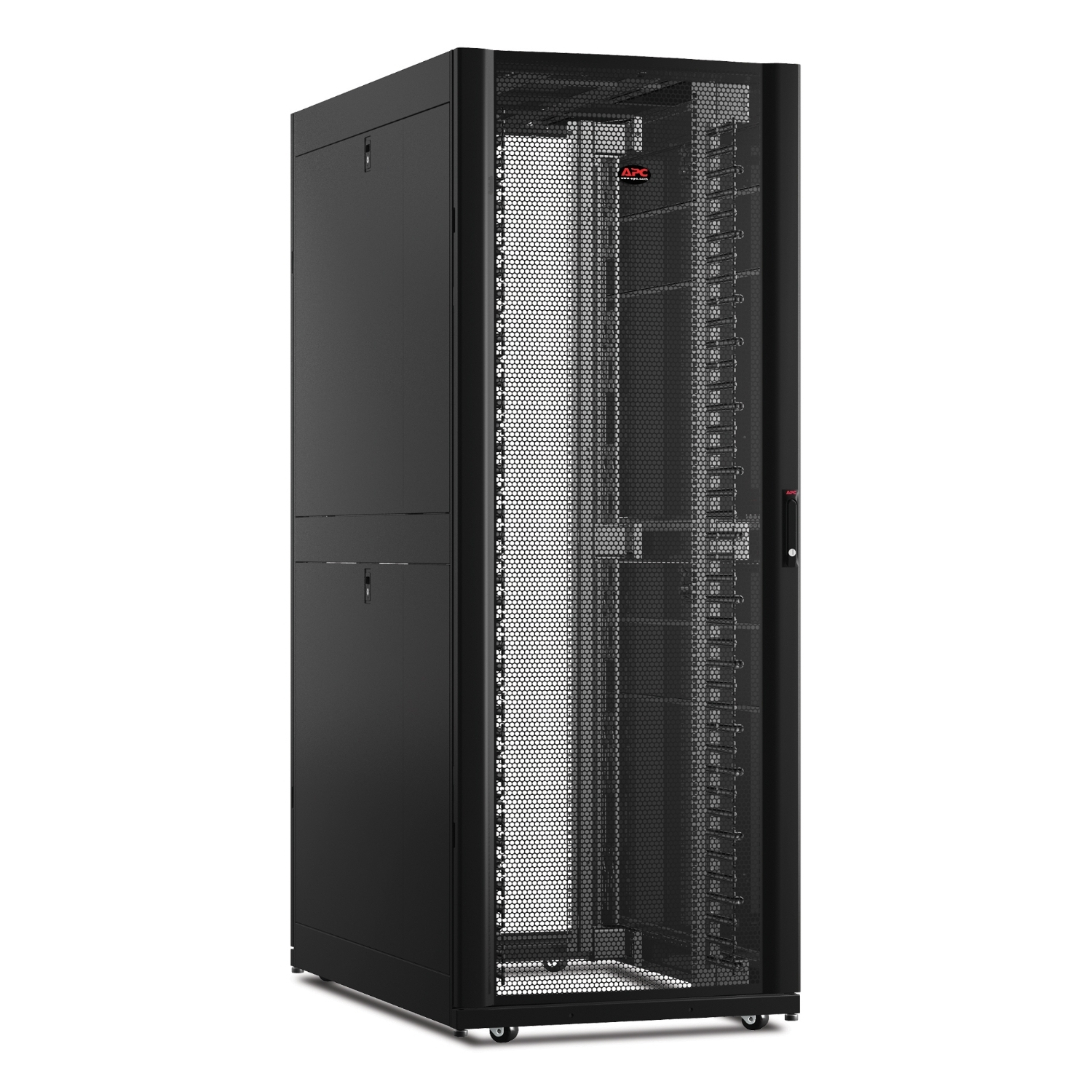 Servercabinet, Serverrack, Netzwerkgehäuse, Metallgehäuse, Mesh-Front