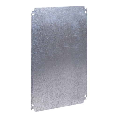 APC NSYMM86 - Plain mounting plate H800xW600mm made of galvanised sheet steel