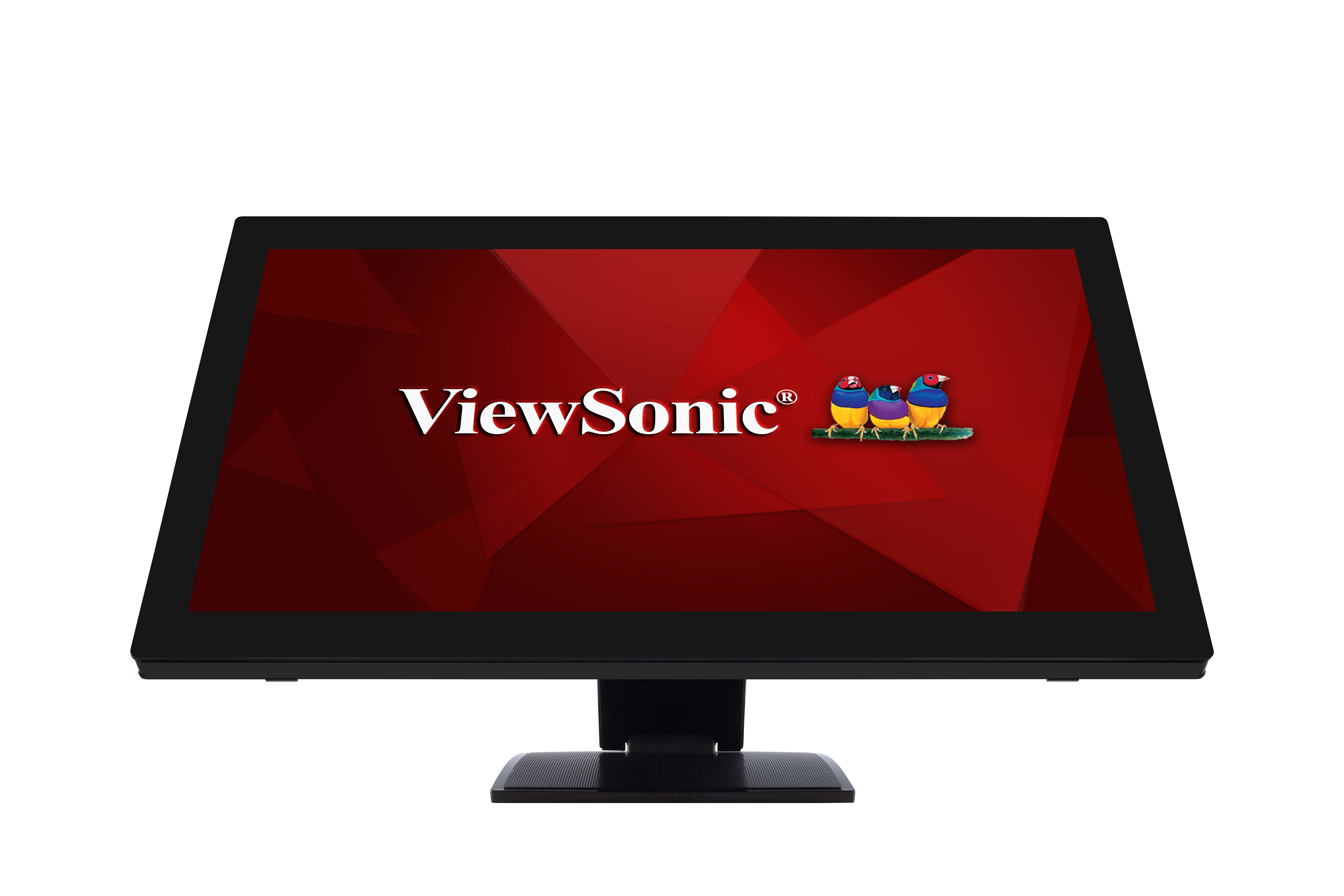 Monitor, Touchscreen, Roter Hintergrund, ViewSonic, Quad-Monitorstand