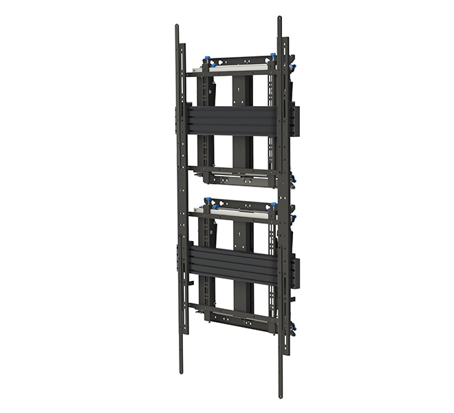 B-TECH SYSTEM X - Soft-Open Full Service Portrait Wall Mount For LG 110UM5J-B (VESA 1600 x 800) BT9925/B B-TECH SYSTEM X - Soft-Open Full Service Portrait Wall Mount For LG 110UM5J-B (VESA 1600 x 800) BT9925/B