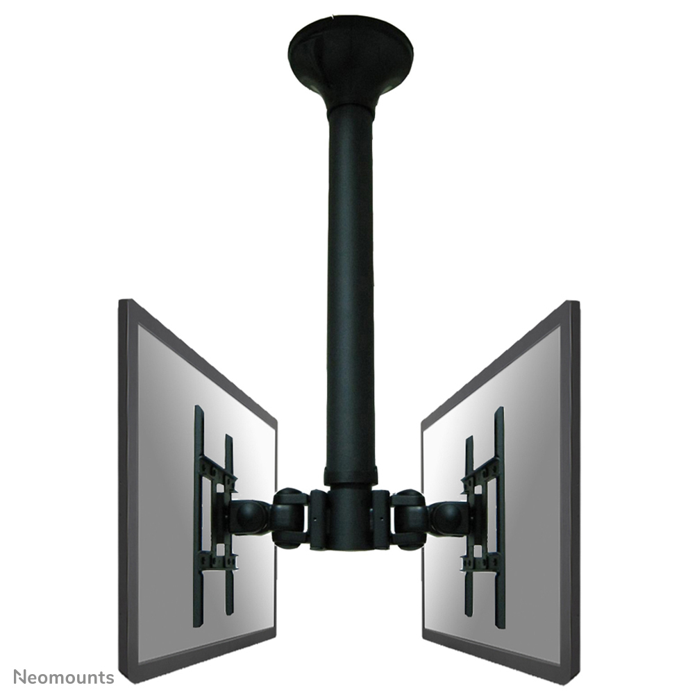 Neomounts FPMA-C200D Doppel Monitor-/TV-Deckenhalterung 10-40" - H 64-104 cm Neomounts FPMA-C200D Doppel Monitor-/TV-Deckenhalterung 10-40" - H 64-104 cm