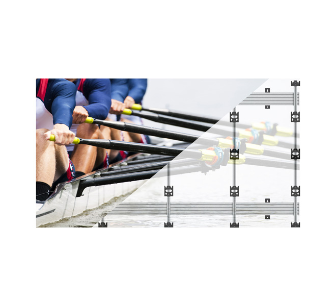 B-TECH SYSTEM X - Wall Mount for INFiLED WP Series 4x4 DVLED Videowalls BT93INFWP-W-4X4/S B-TECH SYSTEM X - Wall Mount for INFiLED WP Series 4x4 DVLED Videowalls BT93INFWP-W-4X4/S