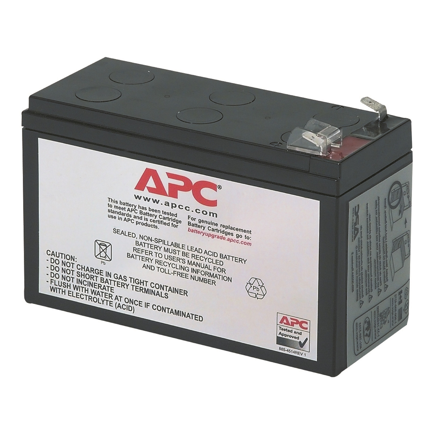 Batterie, Gehäuse, APC, Blei-Akkumulator, Geldoptionen?