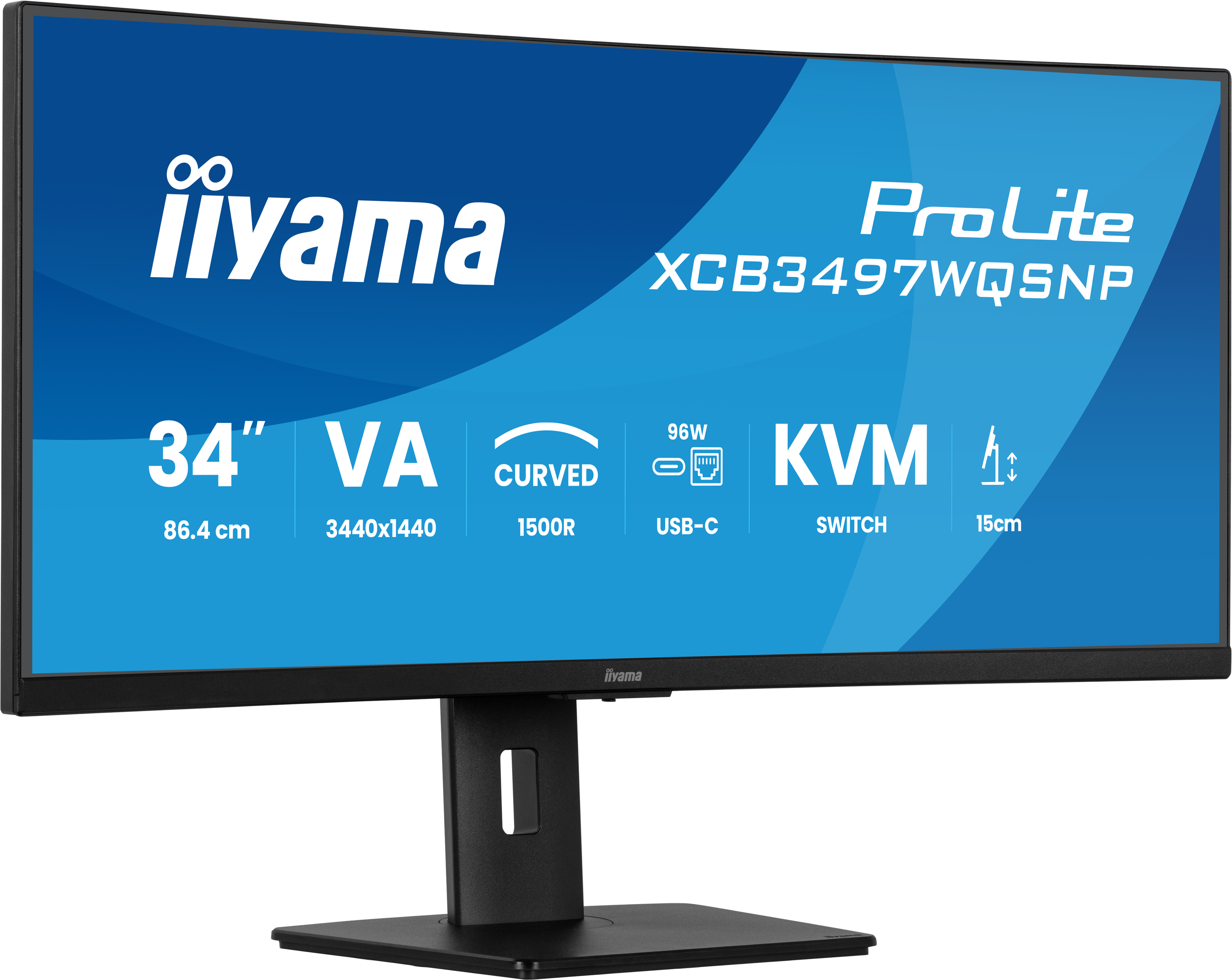 IIYAMA Monitor XCB3497WQSNP-B1 IIYAMA Monitor XCB3497WQSNP-B1