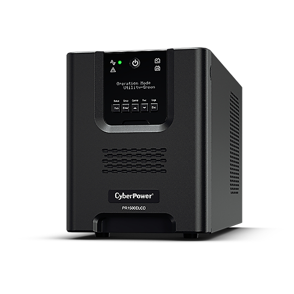 CyberPower PR1500ELCD SmartApp Line-Interactive 1500VA/1350W, Tower