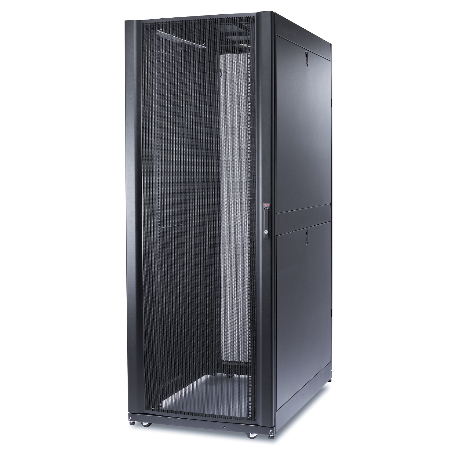 Serverrack, Netzwerk-Schrank, Kabelmanagement, Mesh-Tür, Metall-Schrank