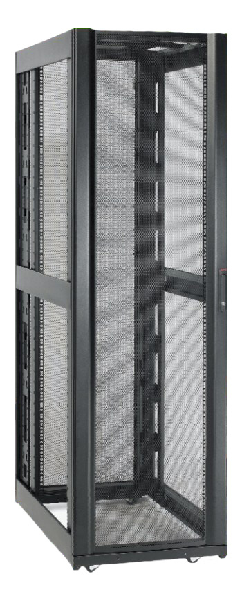 APC AR3107X617 - NetShelter SX 48U 600mm Wide x 1070mm Deep Enclosure Without Sides Without Doors Black