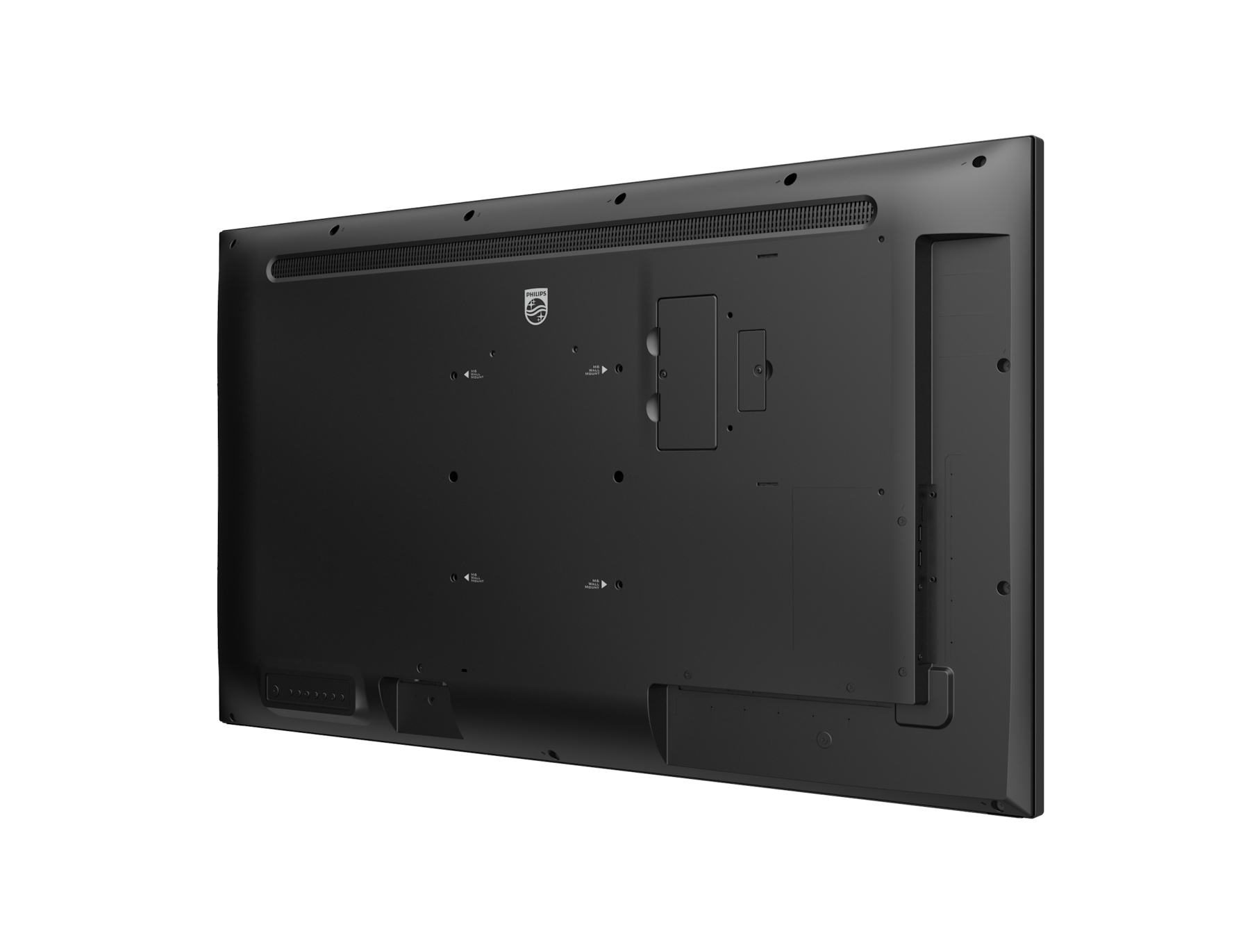 monitor, Rückseite, VESA-Halterung, HDMI-Anschlüsse, schwarz
