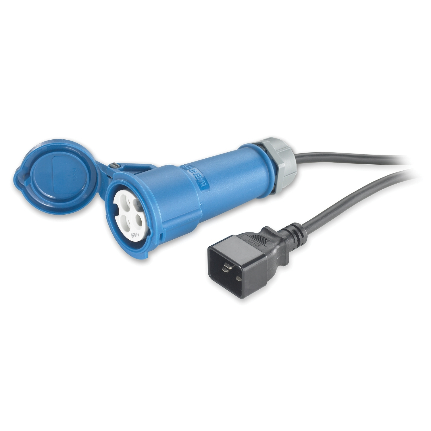 SchuKo, Ladekupplung, CEE-Stecker, EU-Stecker, Kabelanschluss