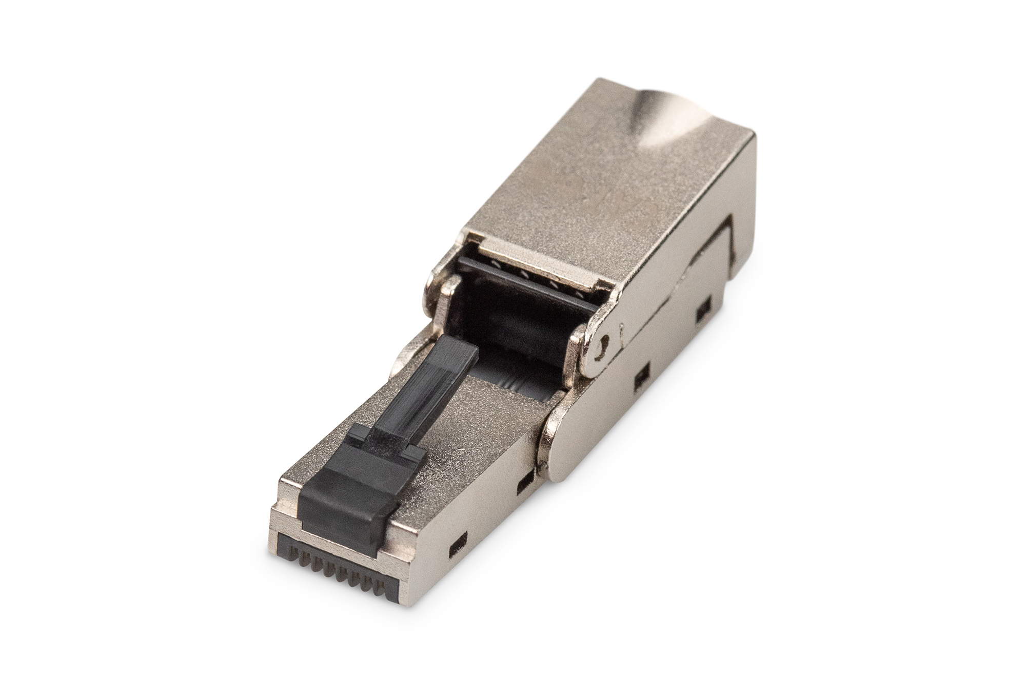 DIGITUS DN-93636 CAT 6A Feldstecker biegbar, STP mit Staubschutzkappe, Knickschutz DIGITUS DN-93636 CAT 6A Feldstecker biegbar, STP mit Staubschutzkappe, Knickschutz