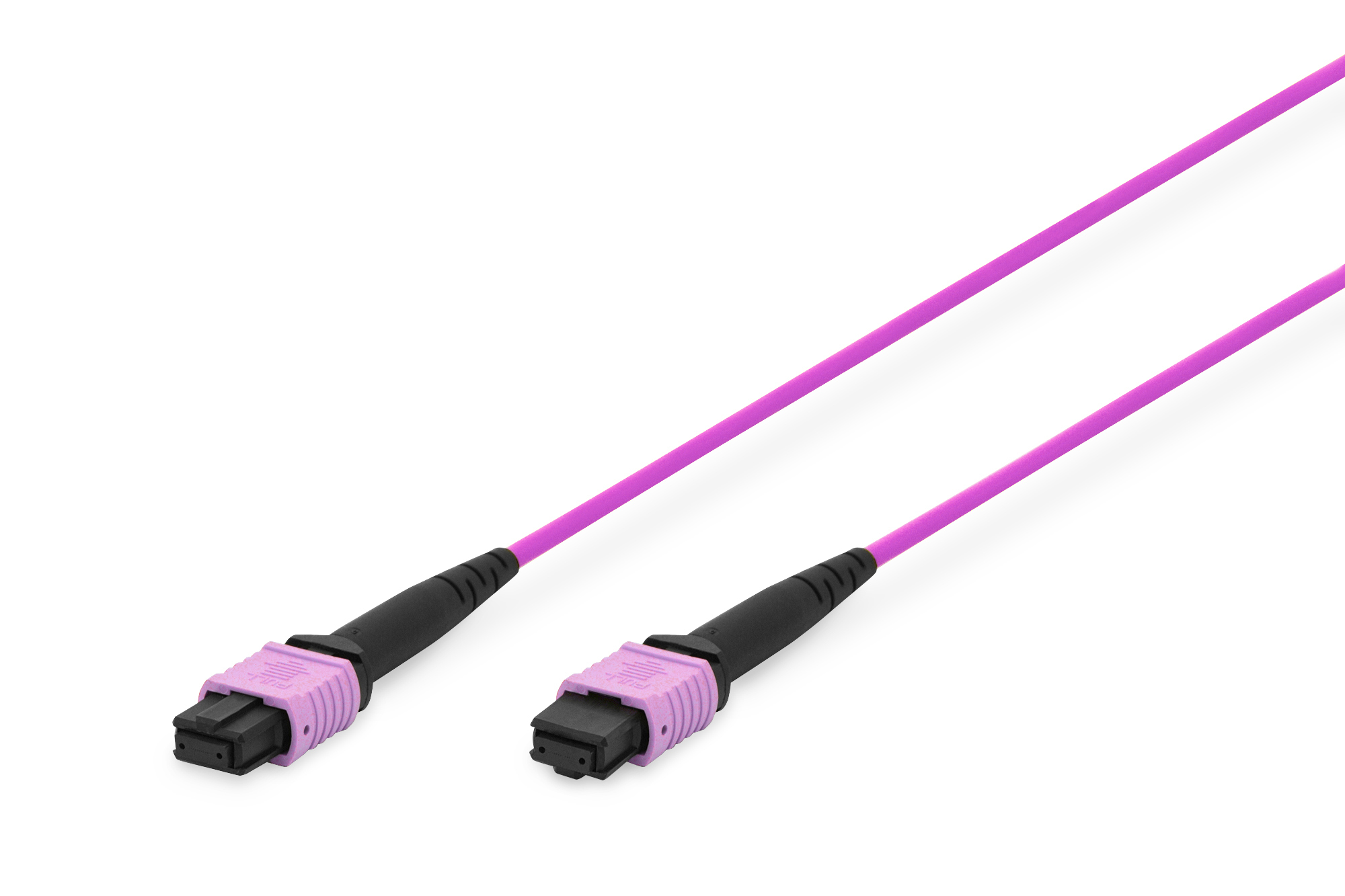 DIGITUS DK-2566-01/4 Glasfaser-Patchkabel, MPO, Buchse, OM4, Methode A, 1m DIGITUS DK-2566-01/4 Glasfaser-Patchkabel, MPO, Buchse, OM4, Methode A, 1m