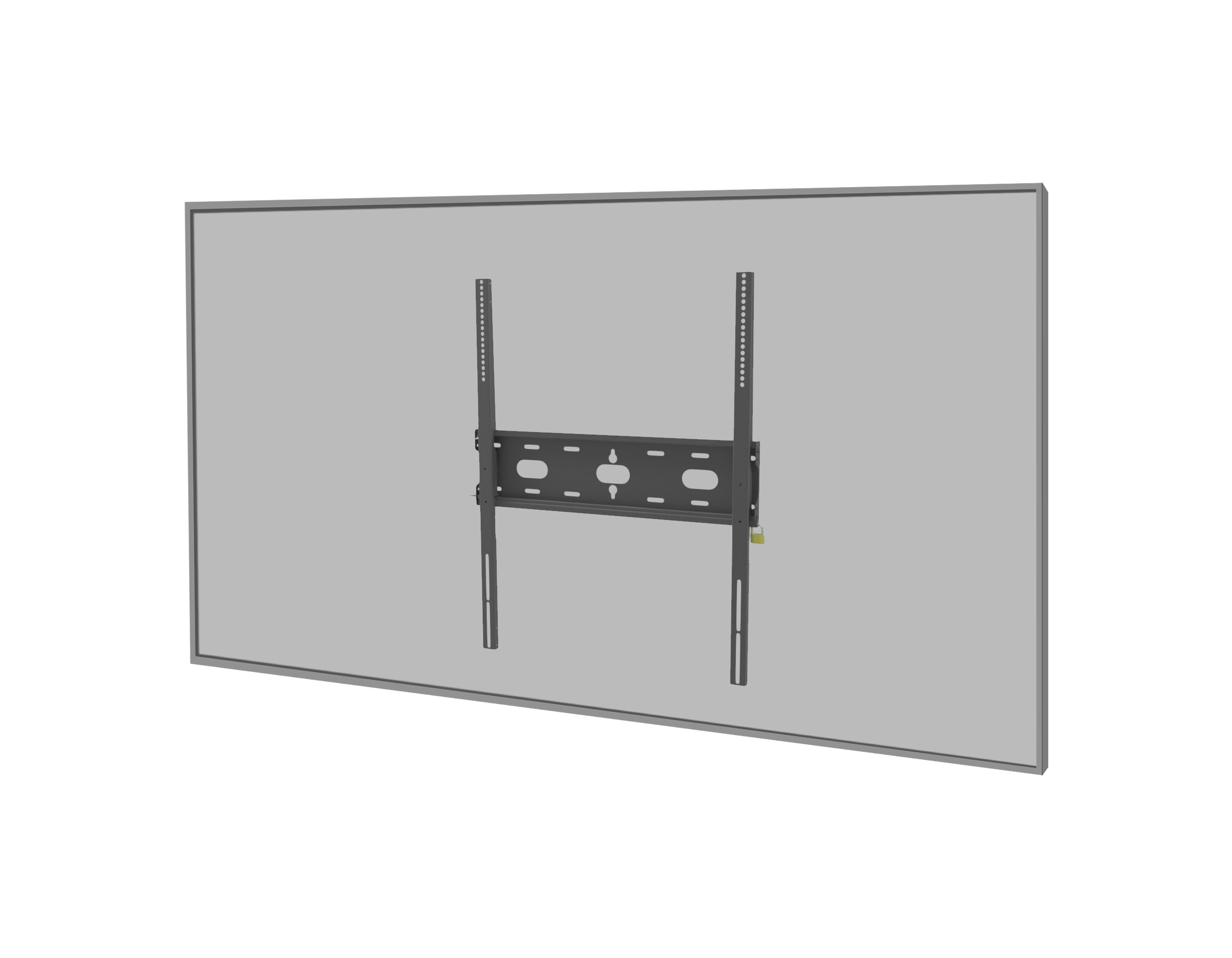 TV-Wandhalterung, Wandhalterung, Schwerlasthalterung, Metallrahmen, VESA-Kompatibel