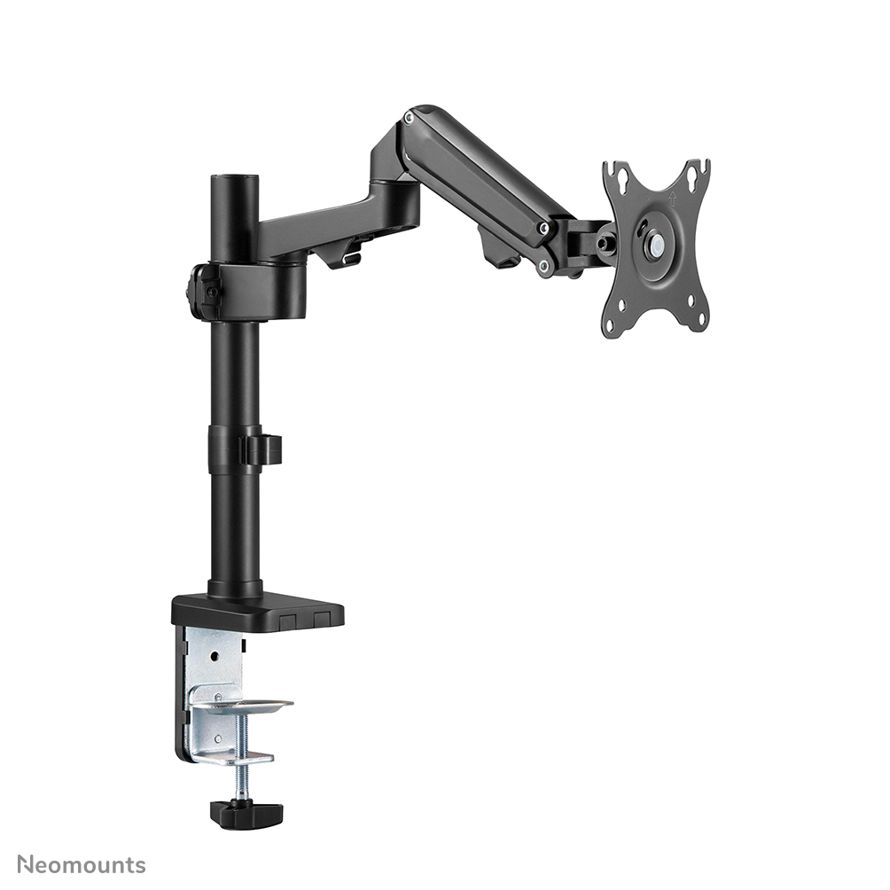 Neomounts Monitor-Tischhalterung - Klemme /Bolzen - 7 kg - 43,2 cm (17 Zoll) - 68,6 cm (27 Zoll) - 100 x 100 mm - Schwarz