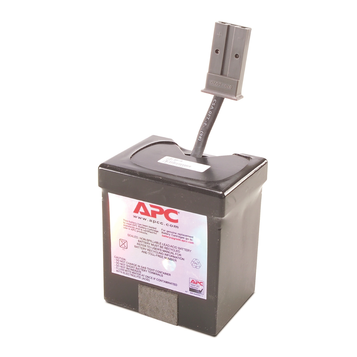 Batterie, Lithium-Ionen, APC, Batterie-Blöcke, Schraubflachkontakt