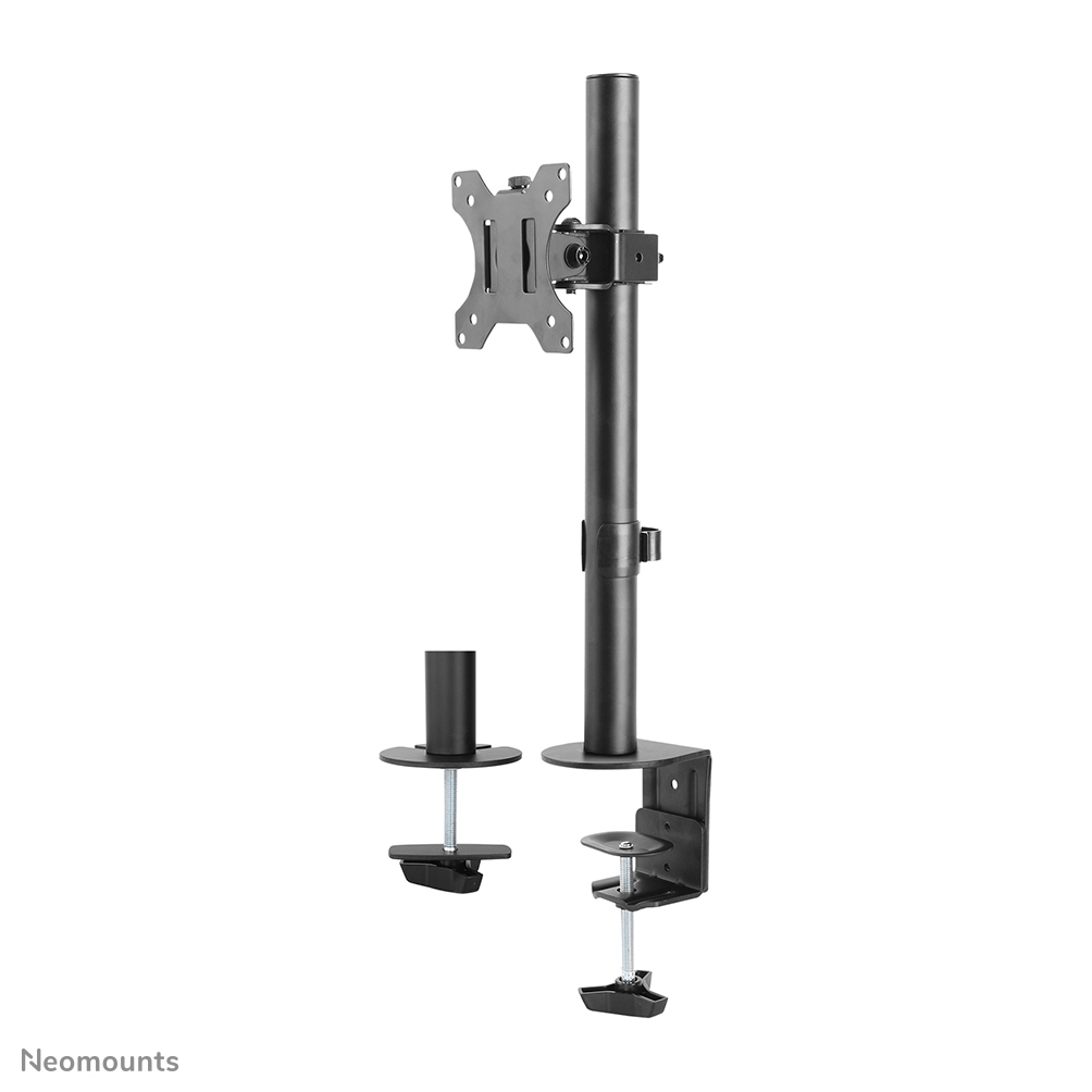 Neomounts Monitor-Tischhalterung - Klemme /Bolzen - 8 kg - 25,4 cm (10 Zoll) - 81,3 cm (32 Zoll) - 100 x 100 mm - Schwarz